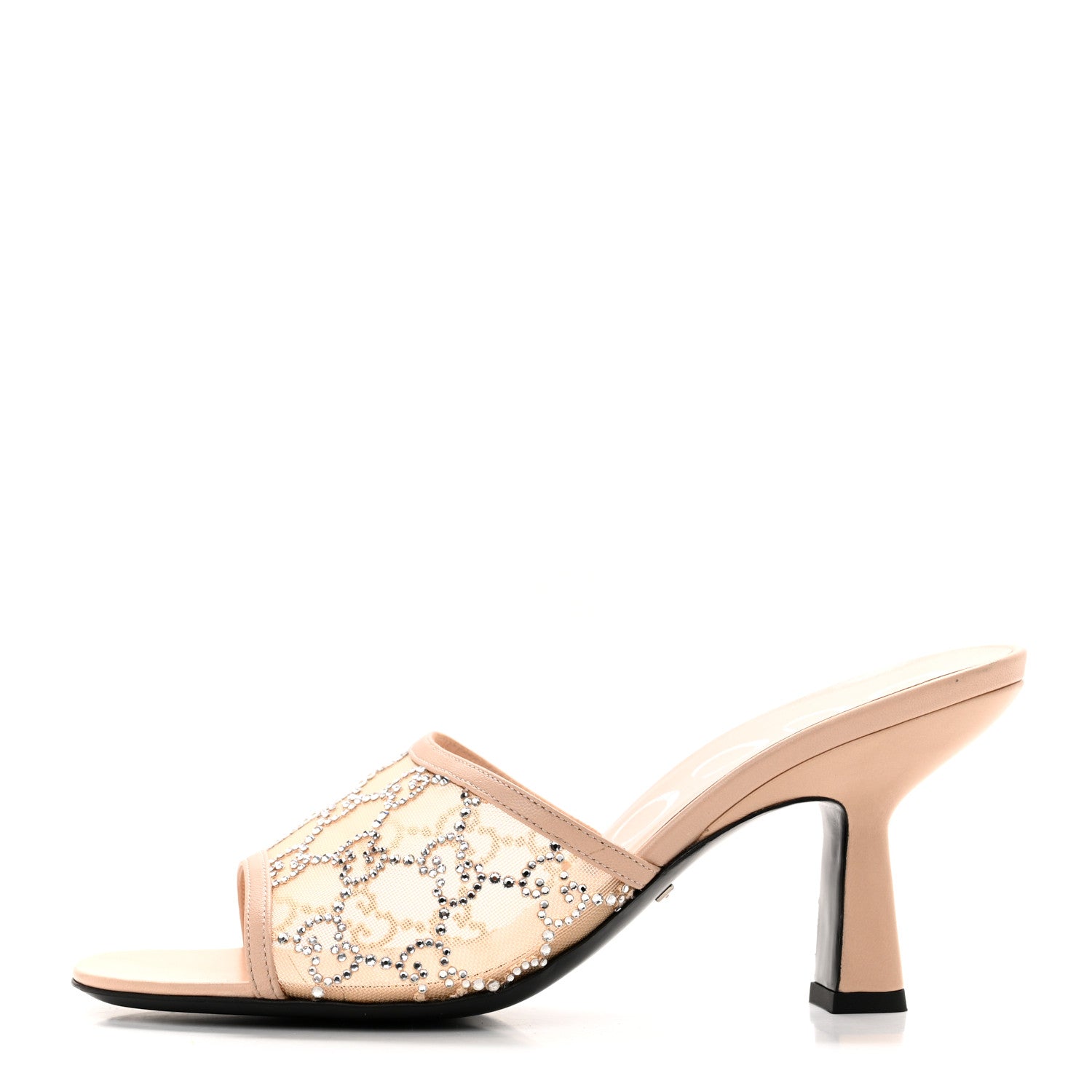 Gucci Tela Retino Kid Scamosciato Crystal GG Monogram Square Demi