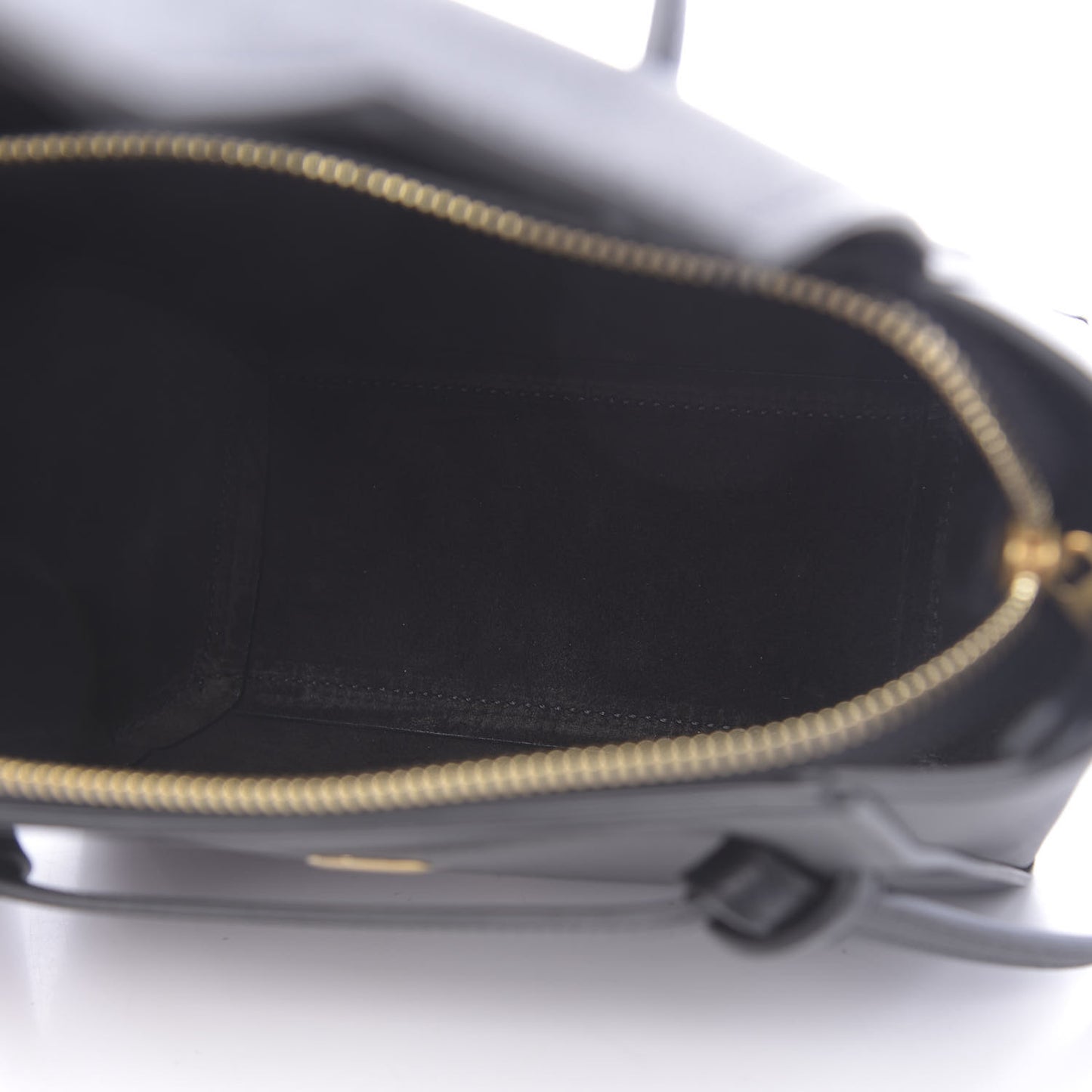 Grained Calfskin Nano Belt Bag Black