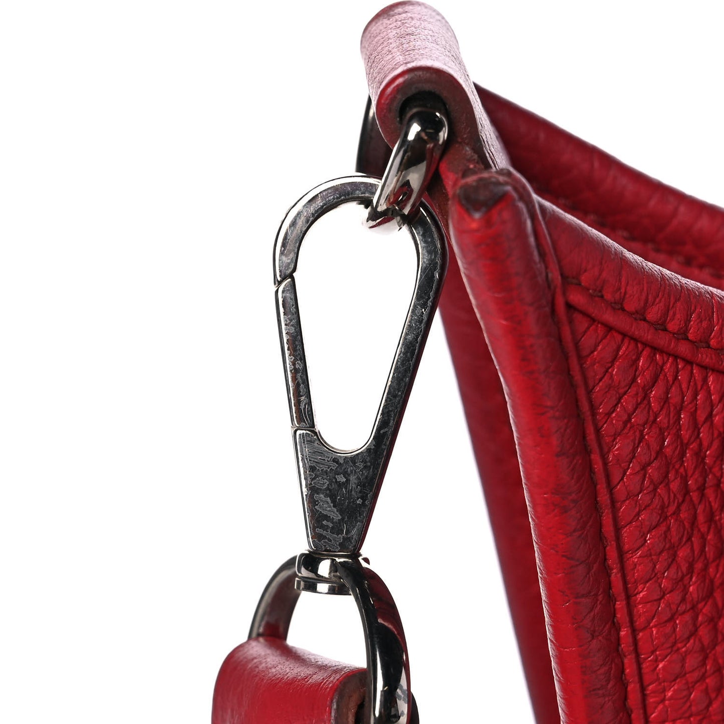 Taurillon Clemence Evelyne III PM Rouge Garance