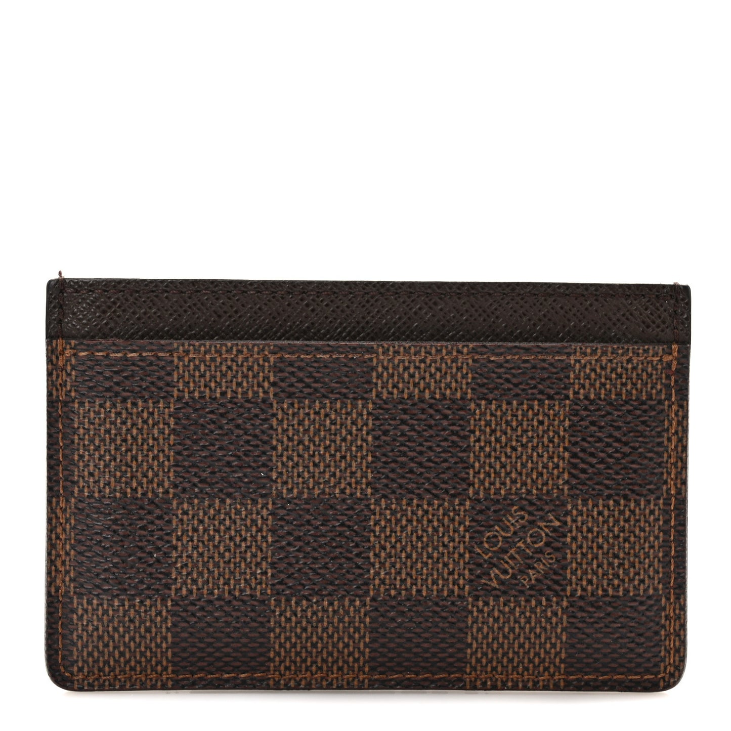 Damier Ebene Card Holder