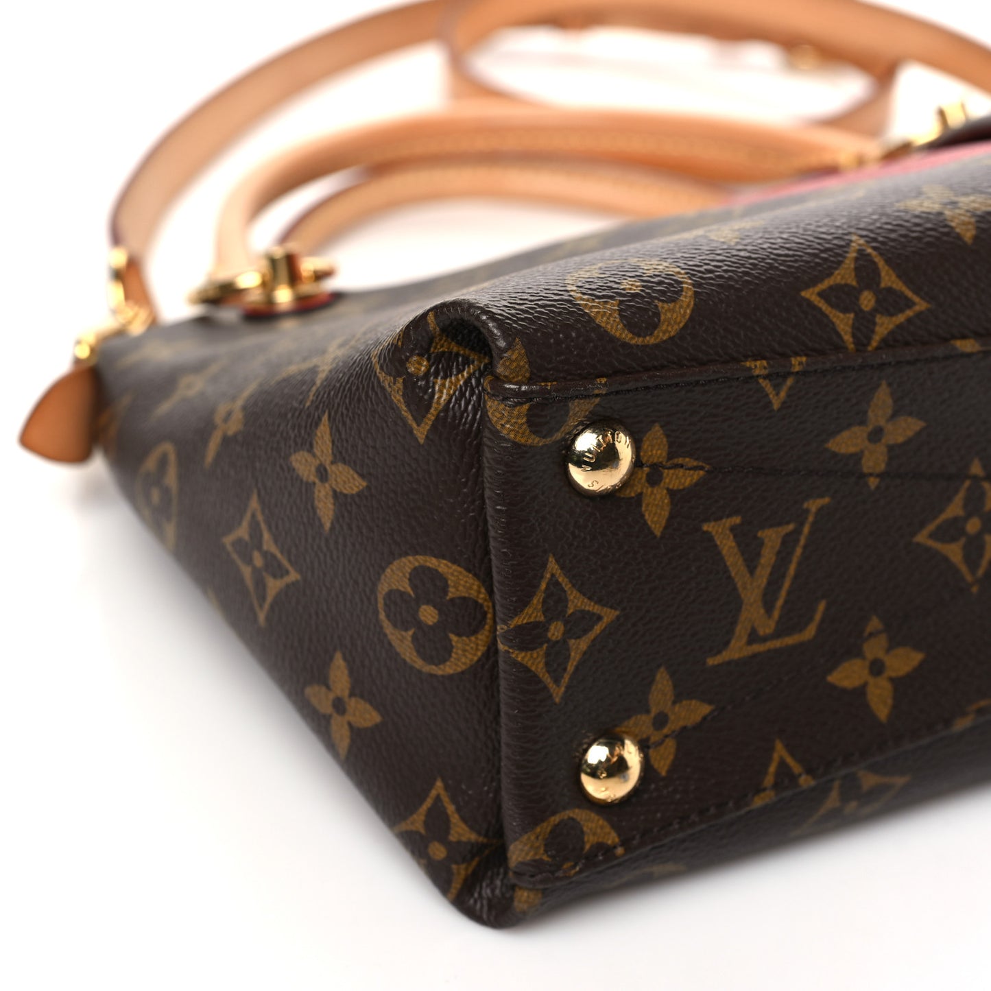 Monogram V Tote BB Cherry
