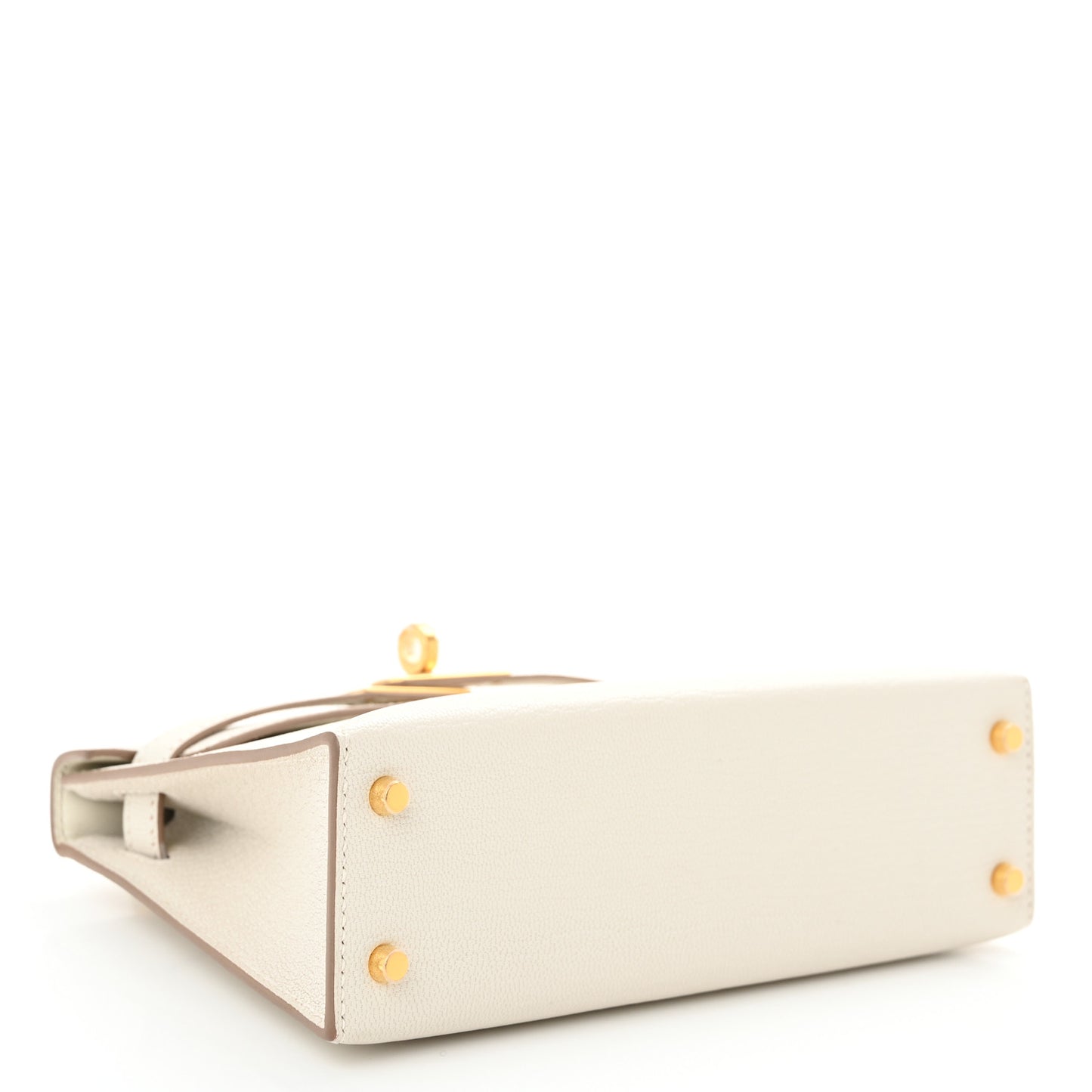 Chevre Mysore Mini Kelly Sellier 20 Mushroom