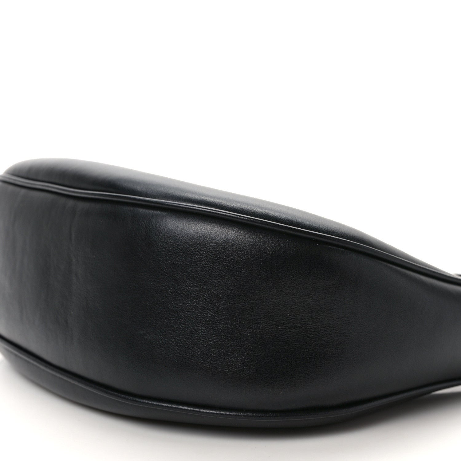 Celine Smooth Calfskin Medium Strap Ava Triomphe Shoulder Bag Black 9 of 9