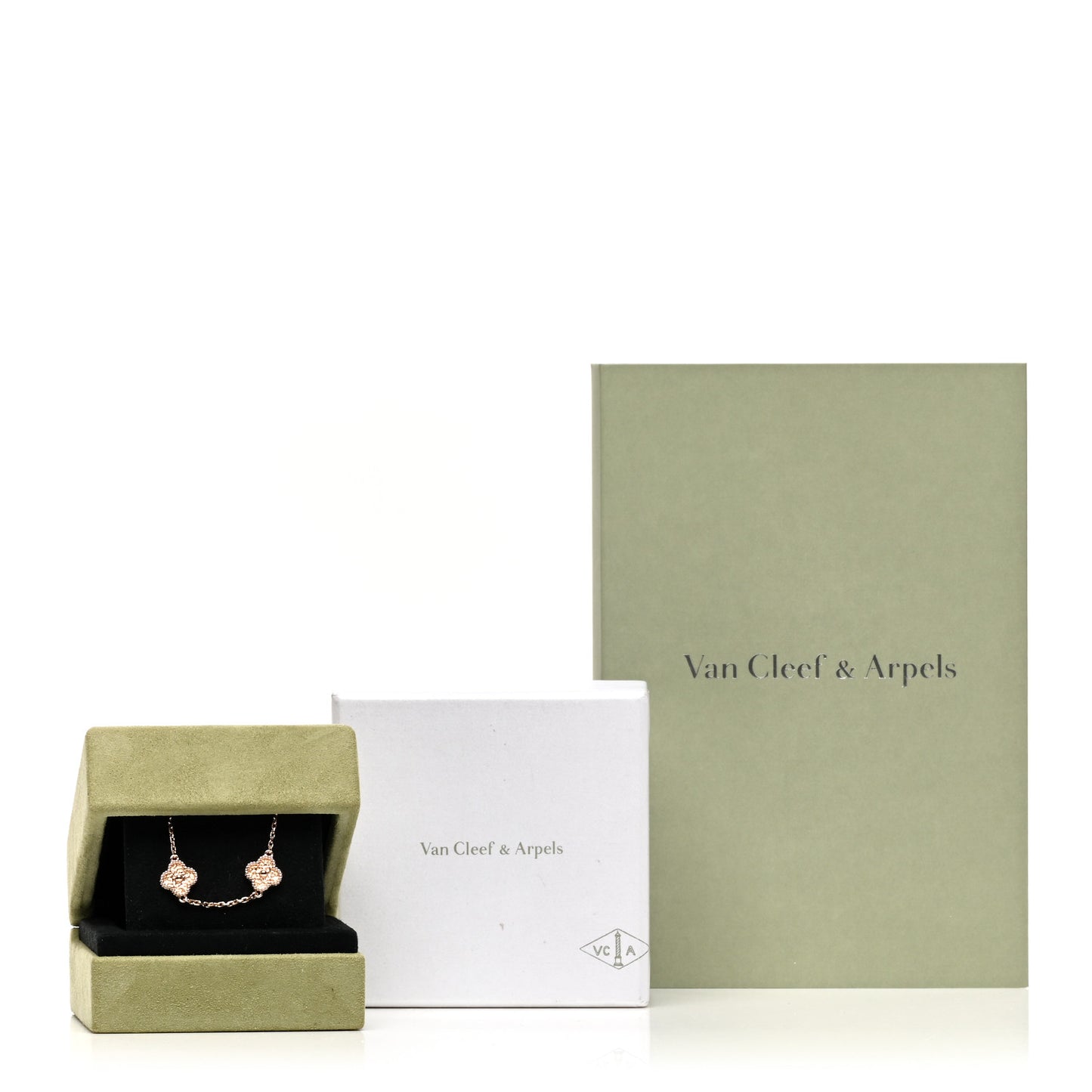 18K Rose Gold 6 Motifs Sweet Alhambra Bracelet