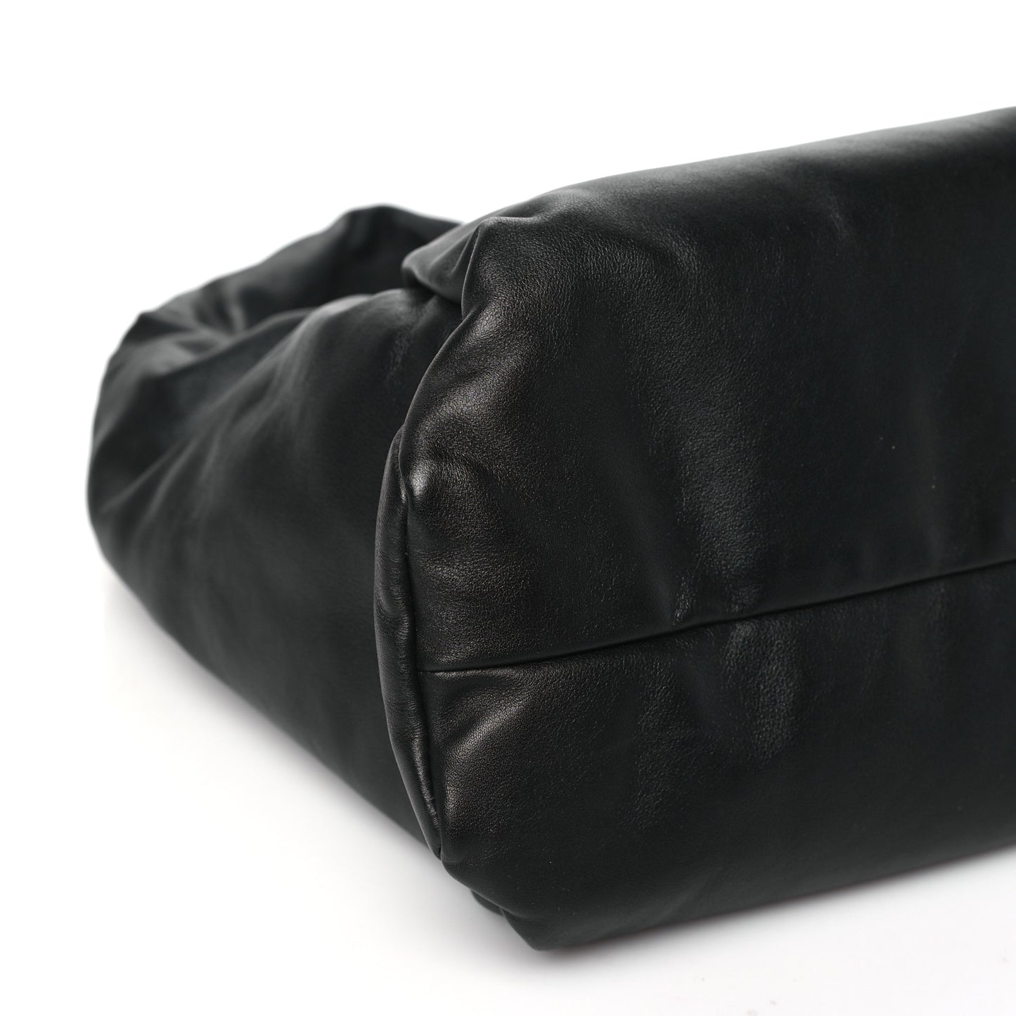 Smooth Butter Calfskin Small The Shoulder Pouch Black