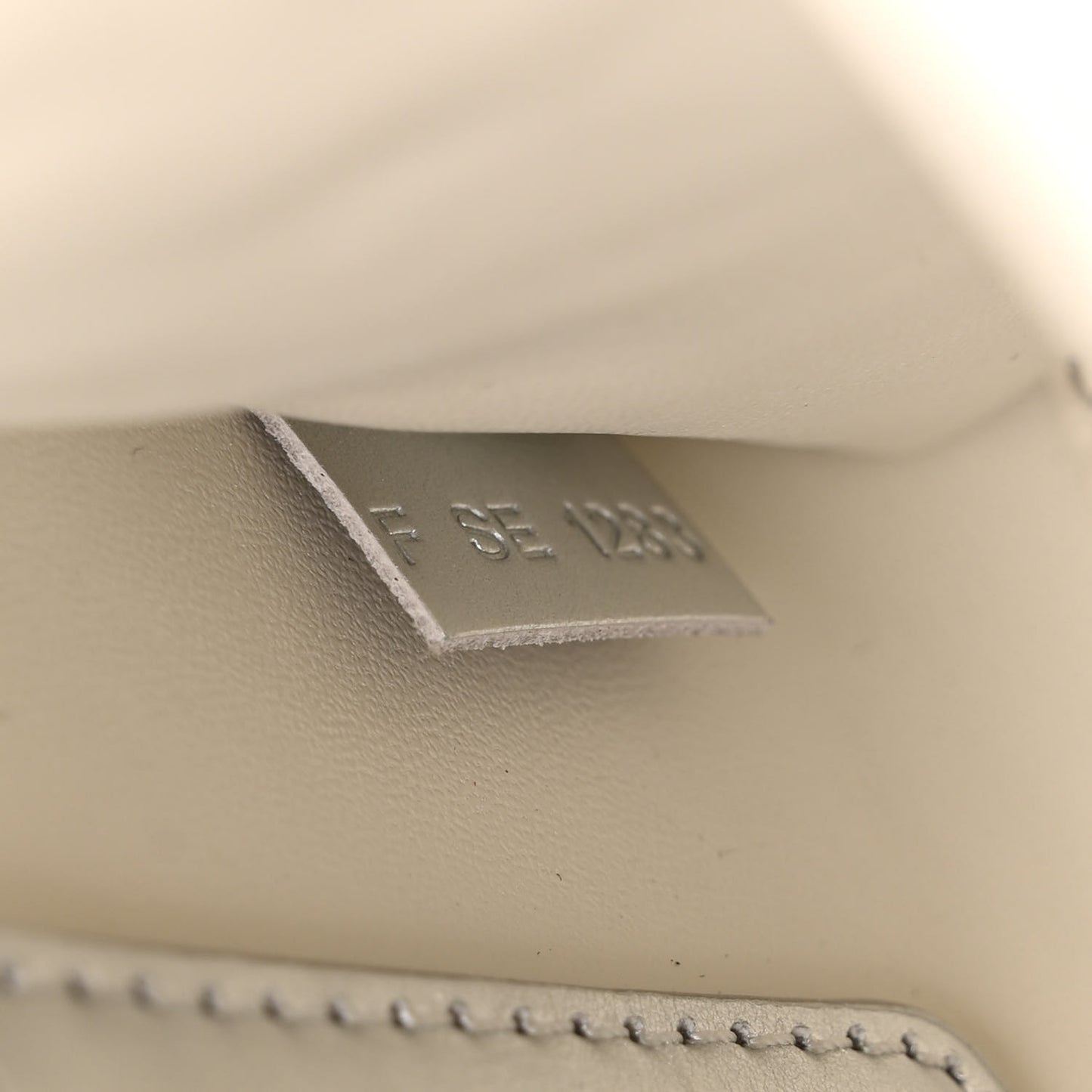 Calfskin The Metallic St. Marc Mini Top Handle Bag Silver