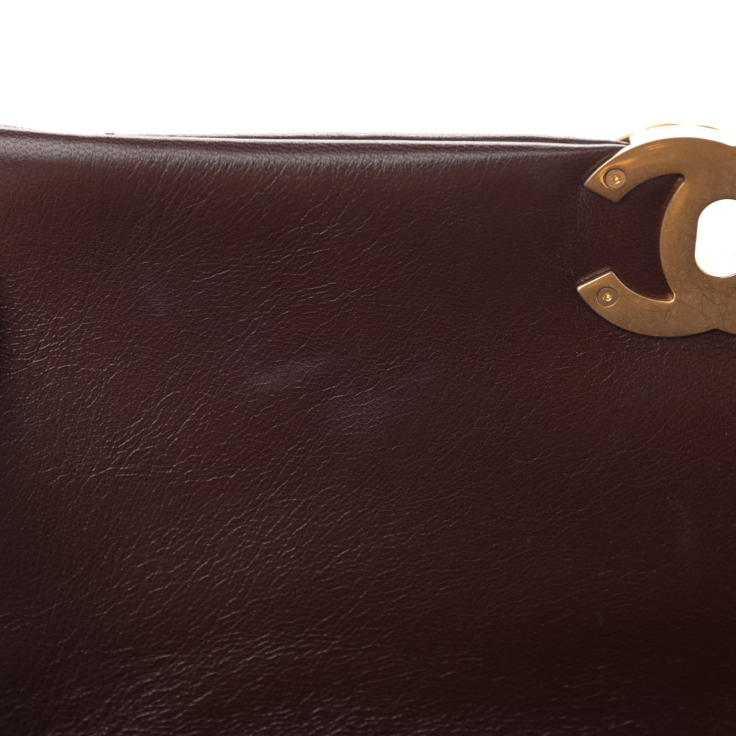 Lambskin Quilted Large Chanel 19 Flap Dark Brown