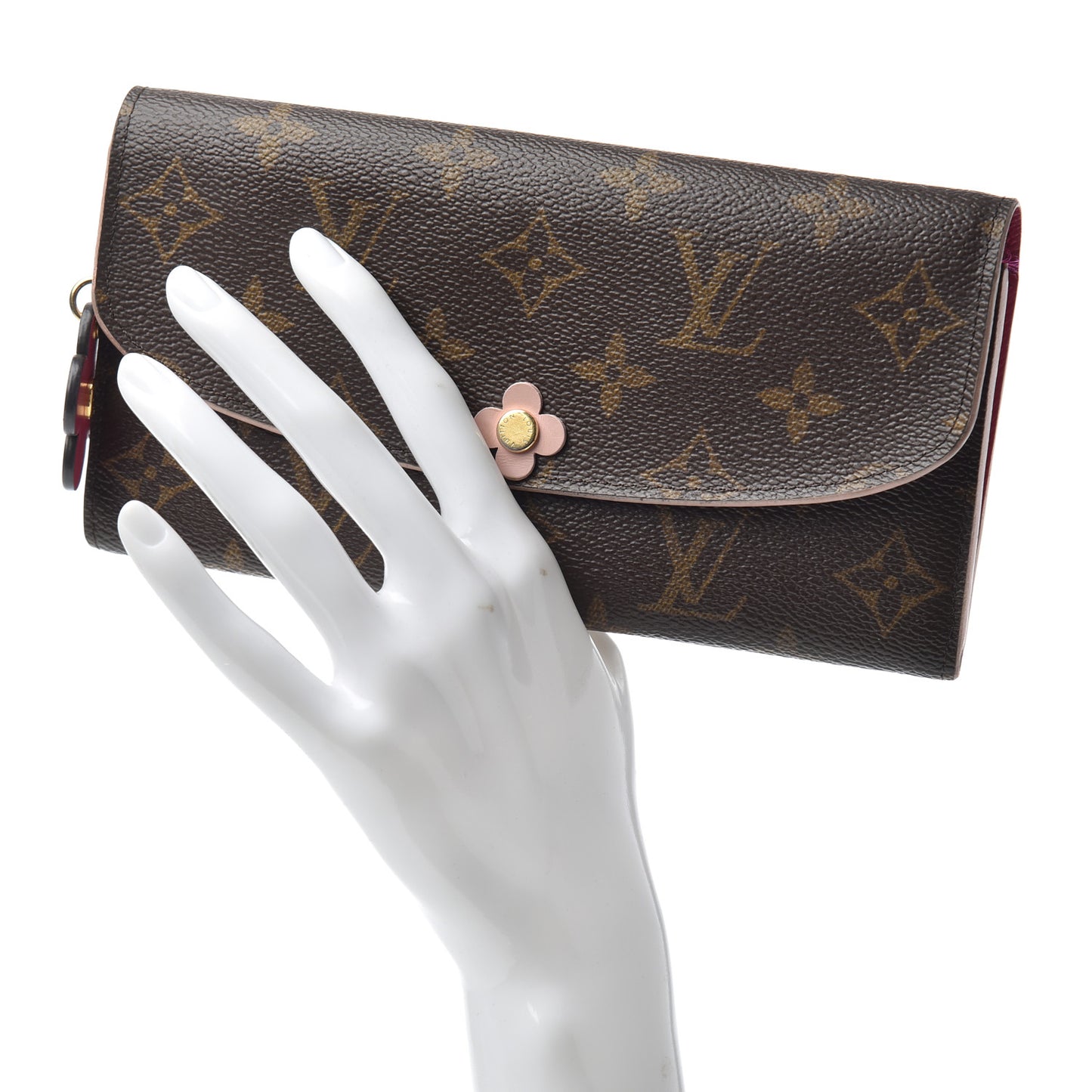Monogram Bloom Flower Emilie Wallet