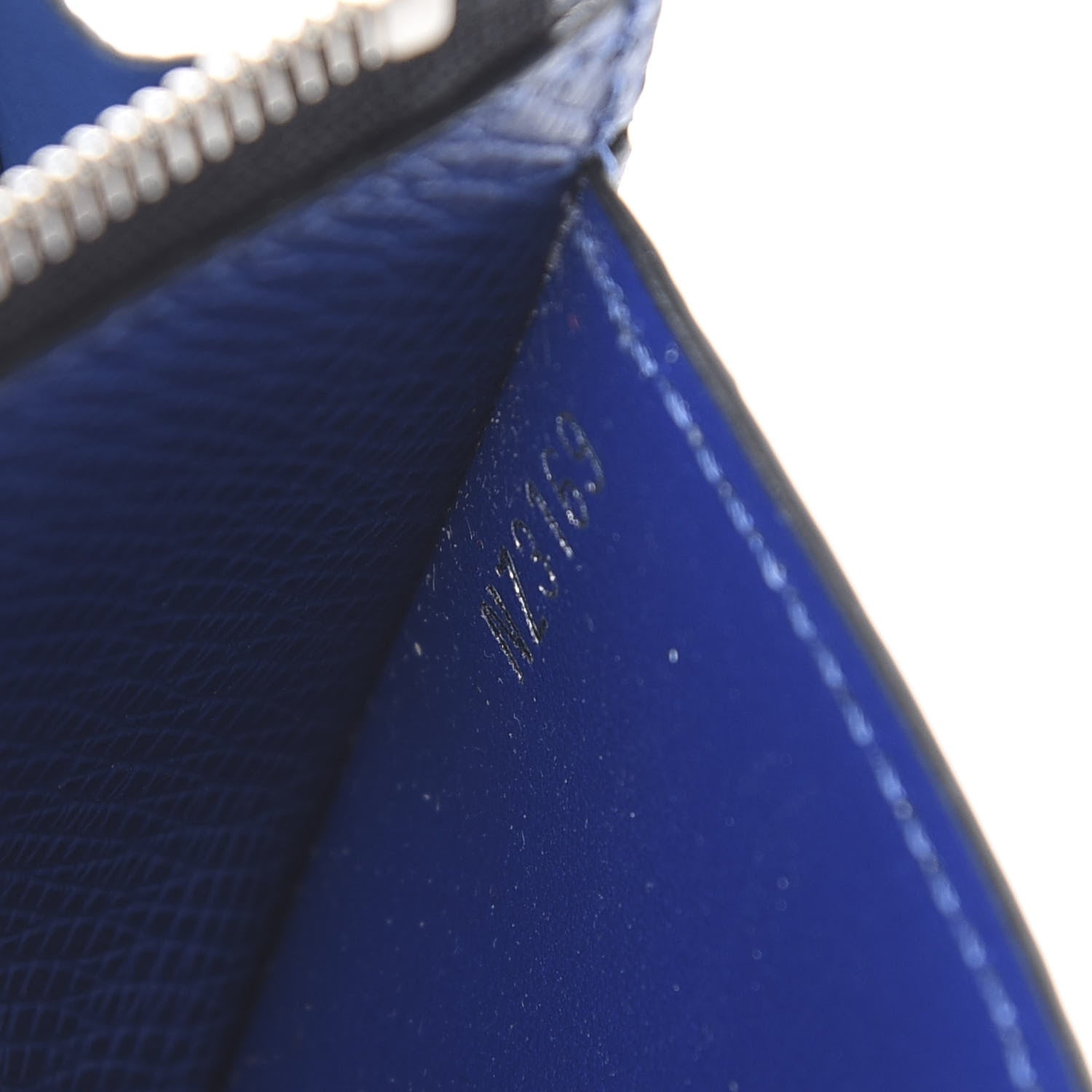 Louis Vuitton Monogram Taiga Coin Card Holder Cobalt 6 of 6