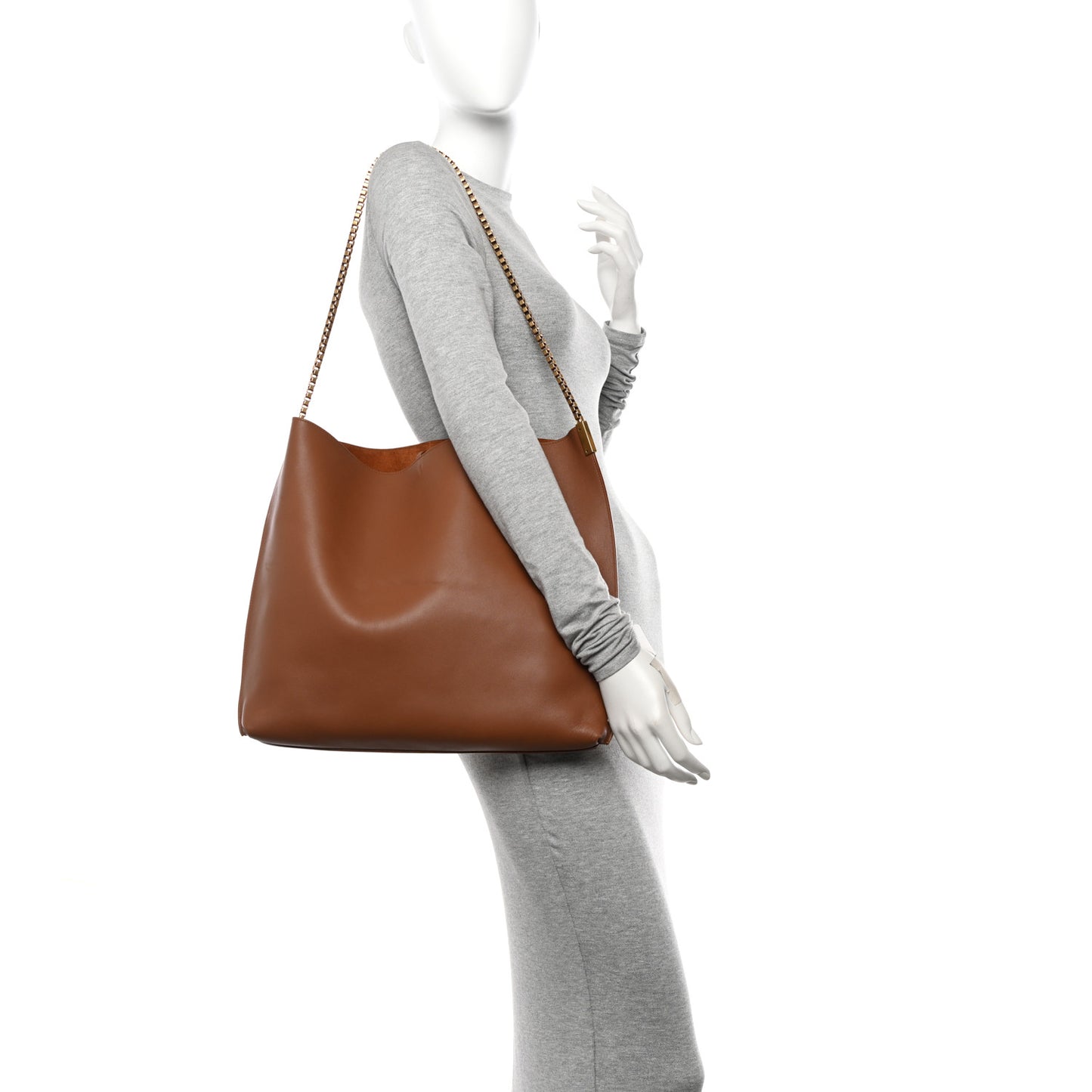 Calfskin Medium Suzanne Hobo Brick
