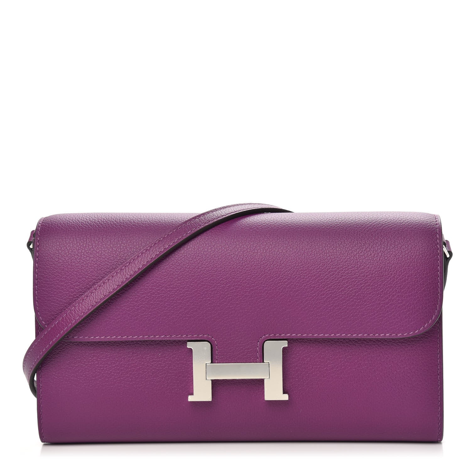 Hermes Evercolor Constance Wallet To Go Anemone 1 of 9