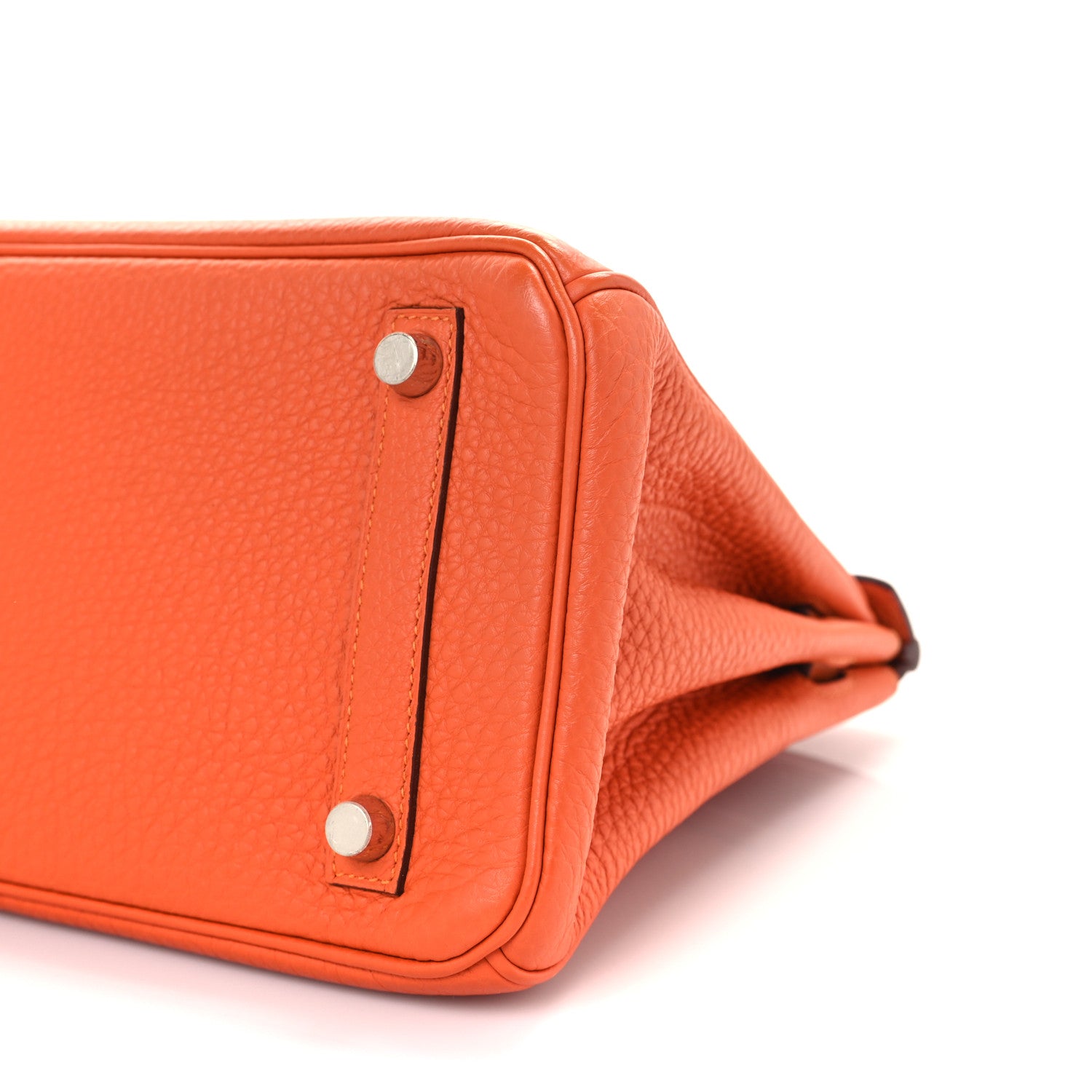 Hermes Togo Birkin 25 Orange 9 of 9