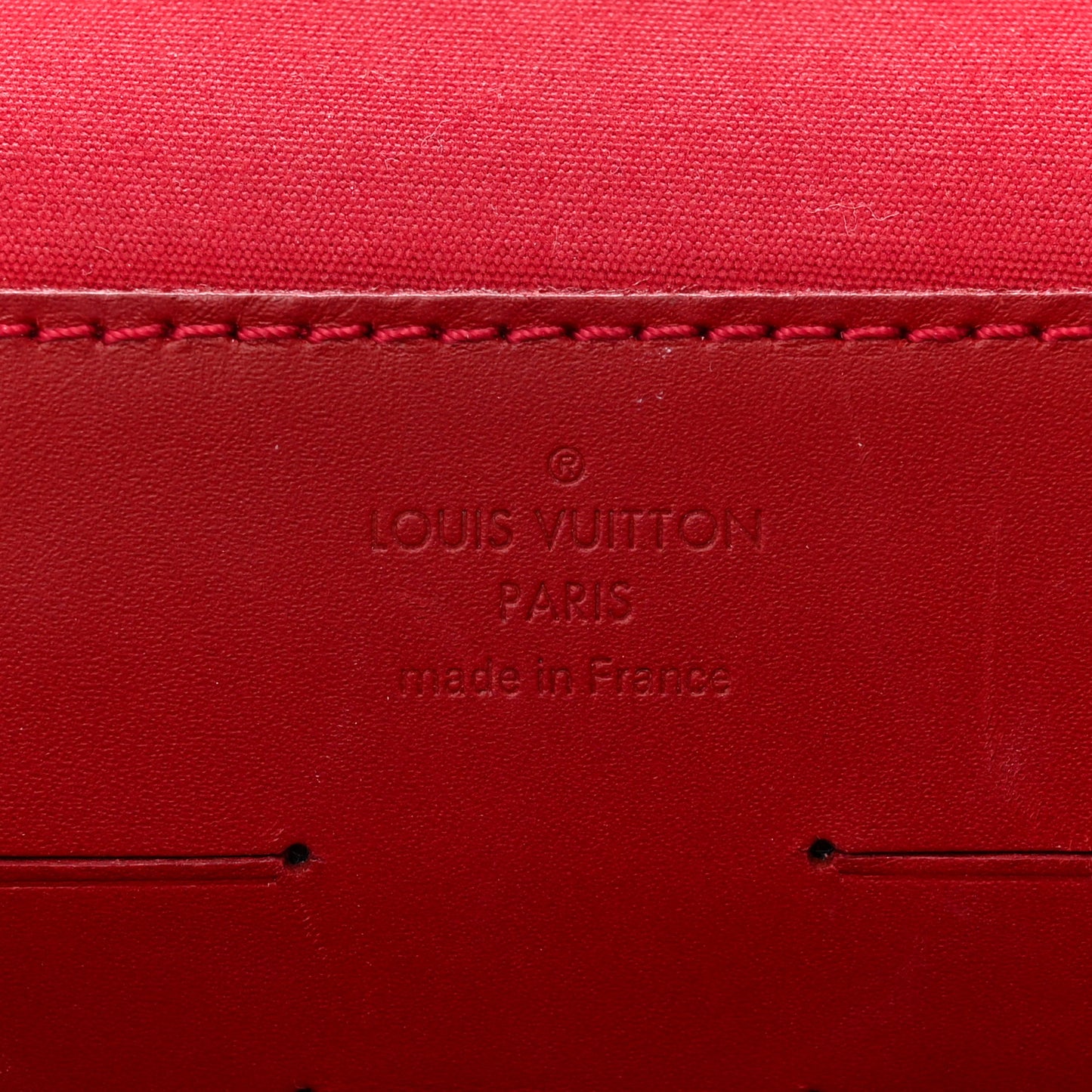 Vernis Monogram Ana Pomme D'Amour Clutch