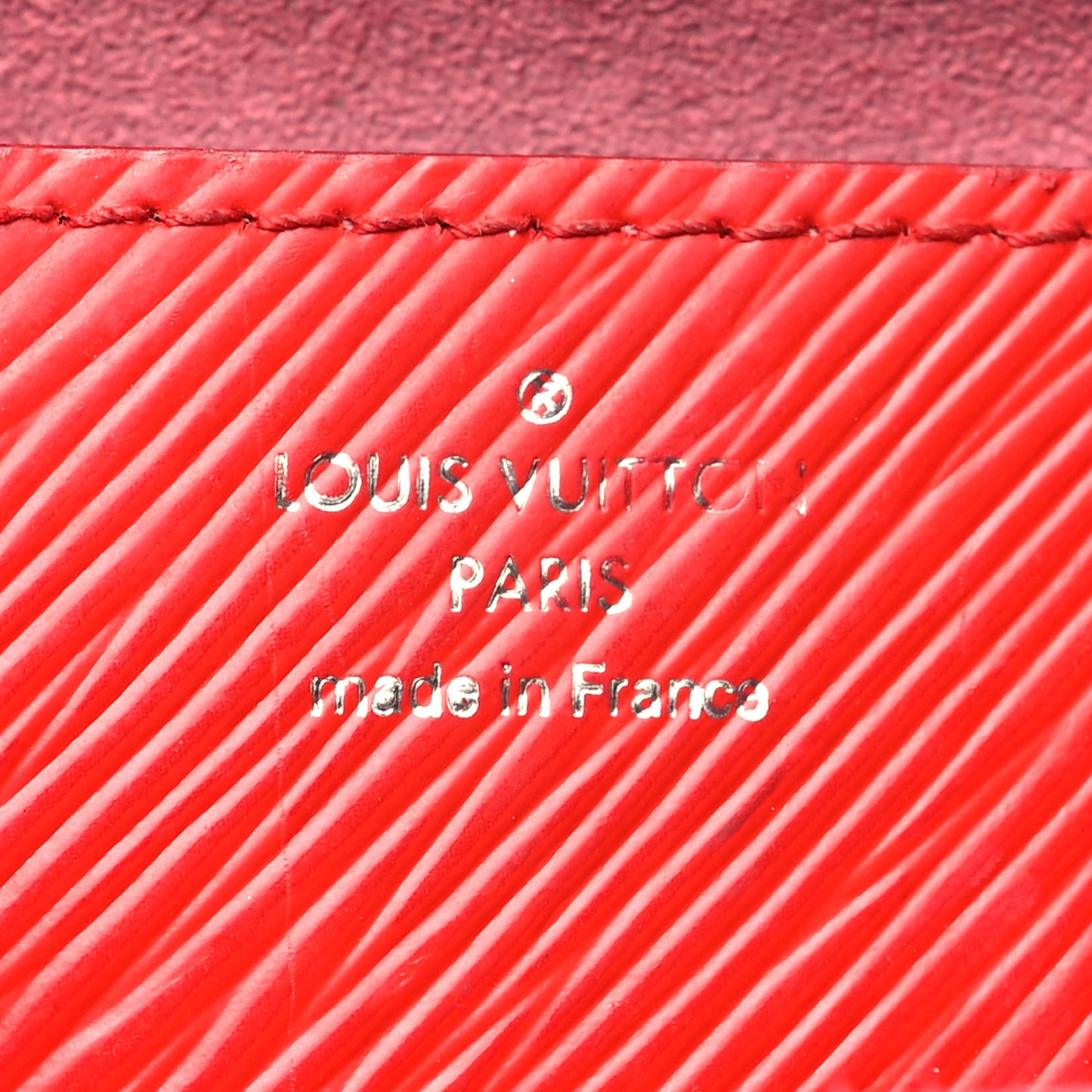 Epi Twist Shoulder Bag MM Coquelicot