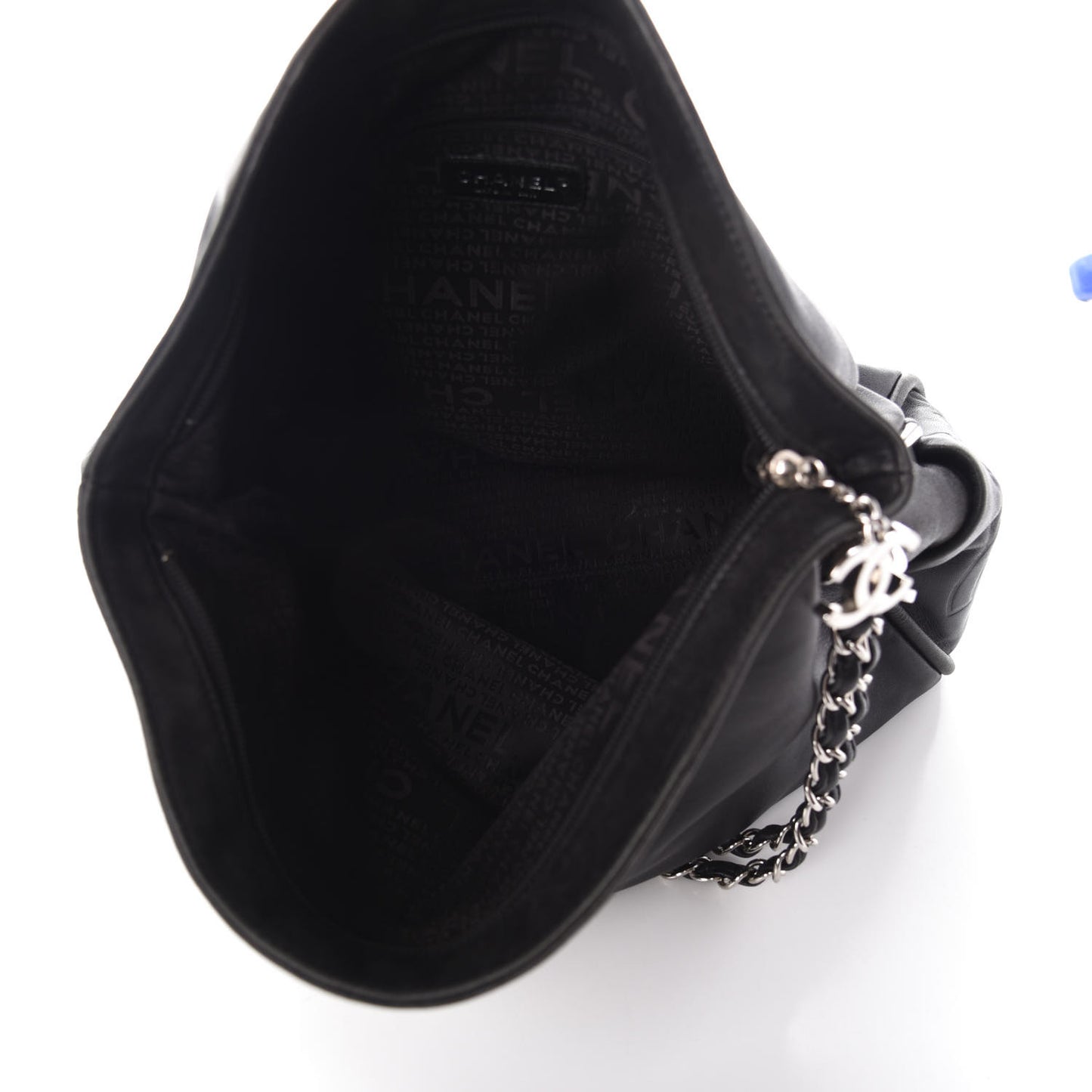 Lambskin Large Ultimate Soft Tote Black
