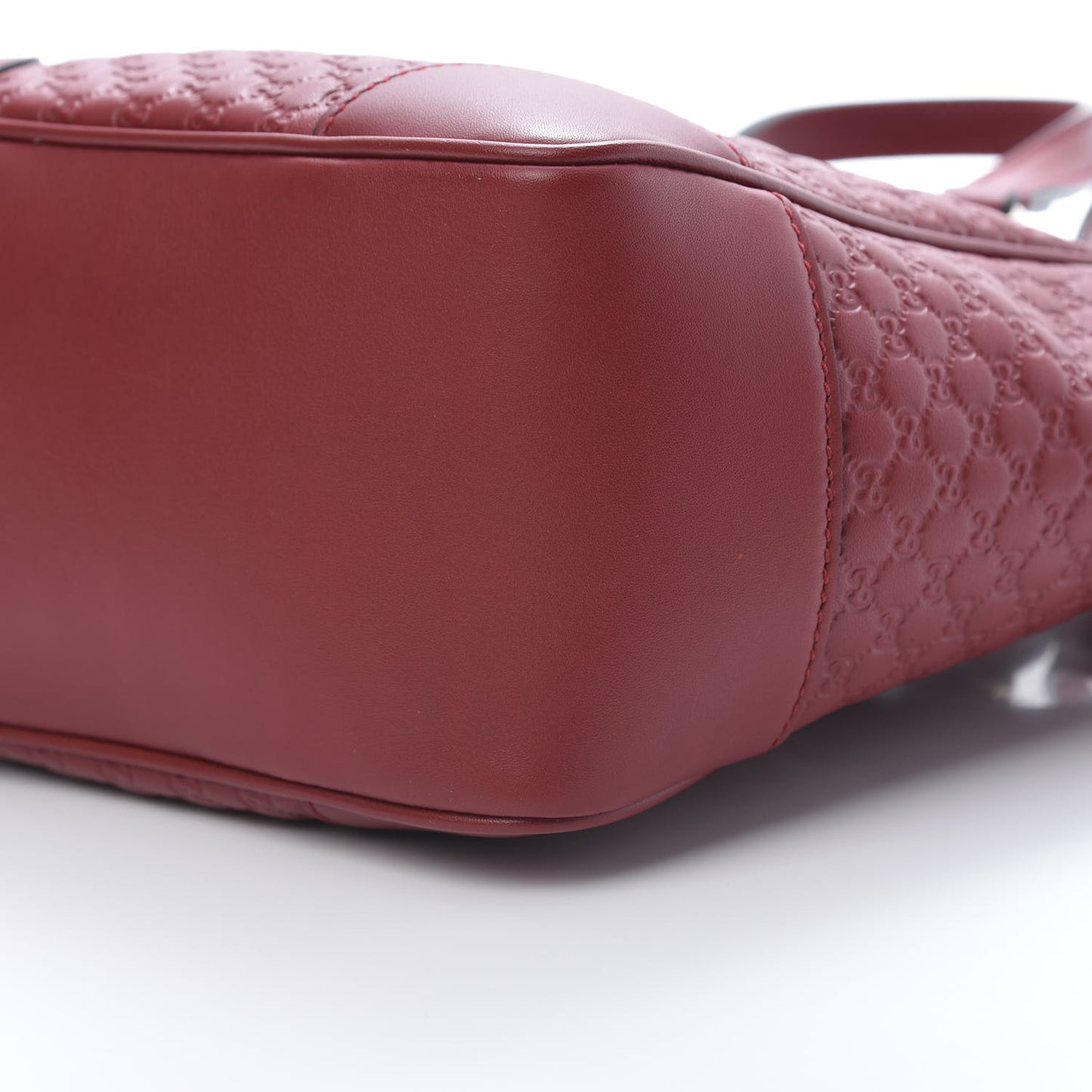 Microguccissima Small Bree Tote Red