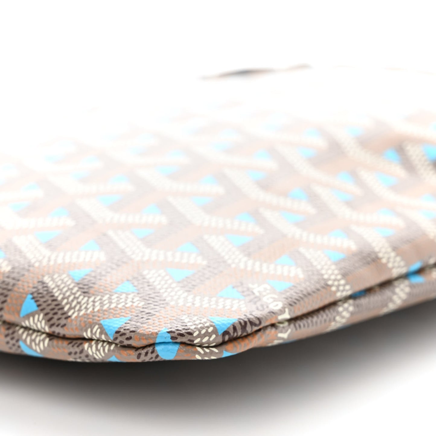 Goyardine Poitiers Claire Voie Tote Grege Turquoise