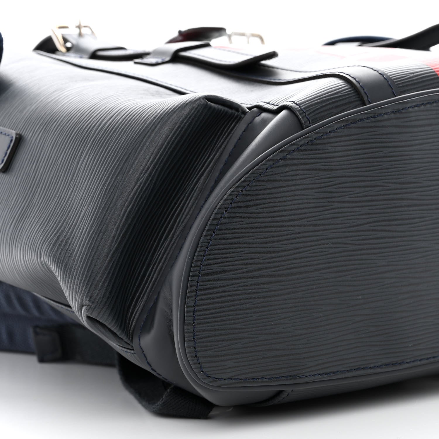 Louis Vuitton Epi Christopher Backpack Navy Stripes 9 of 11