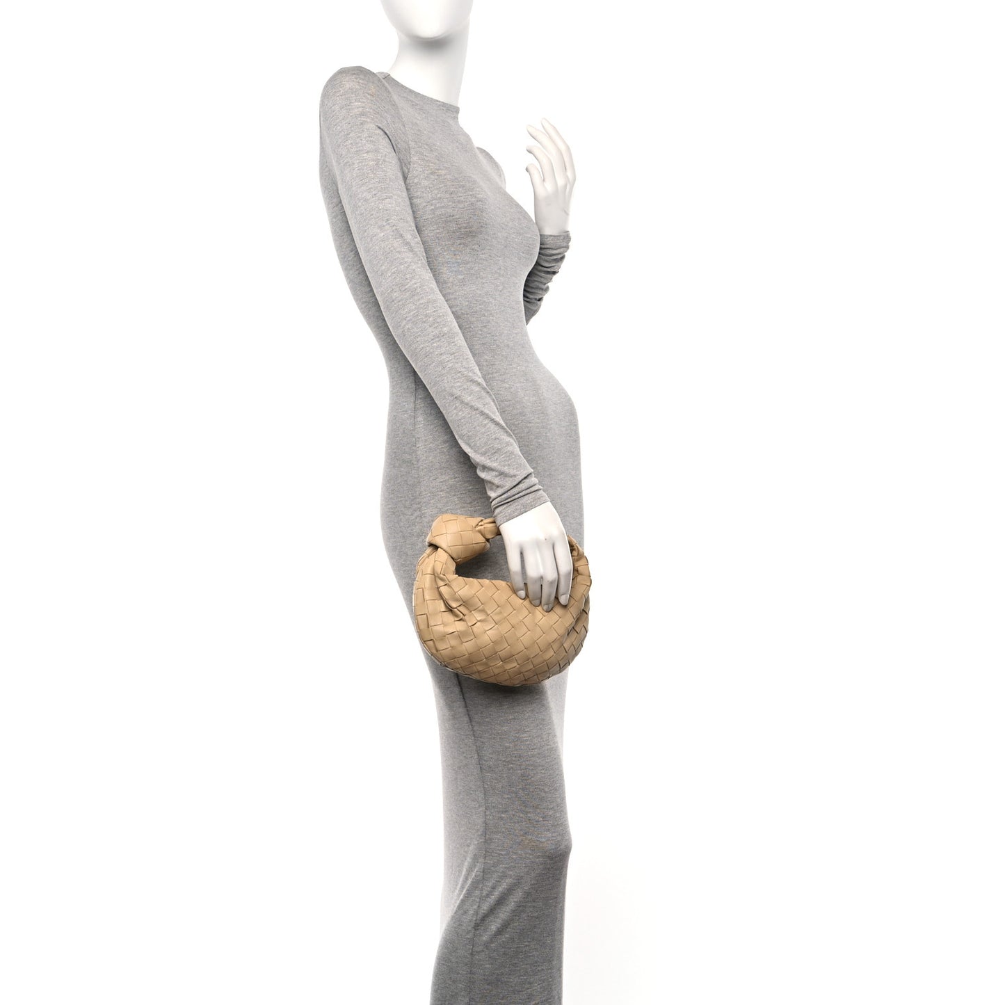 Nappa Intrecciato Mini Jodie Porridge