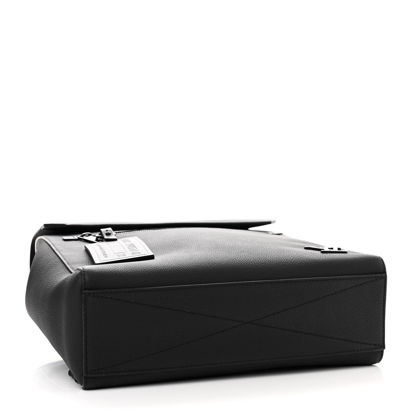 Calfskin Aerogram Fastline Backpack Black