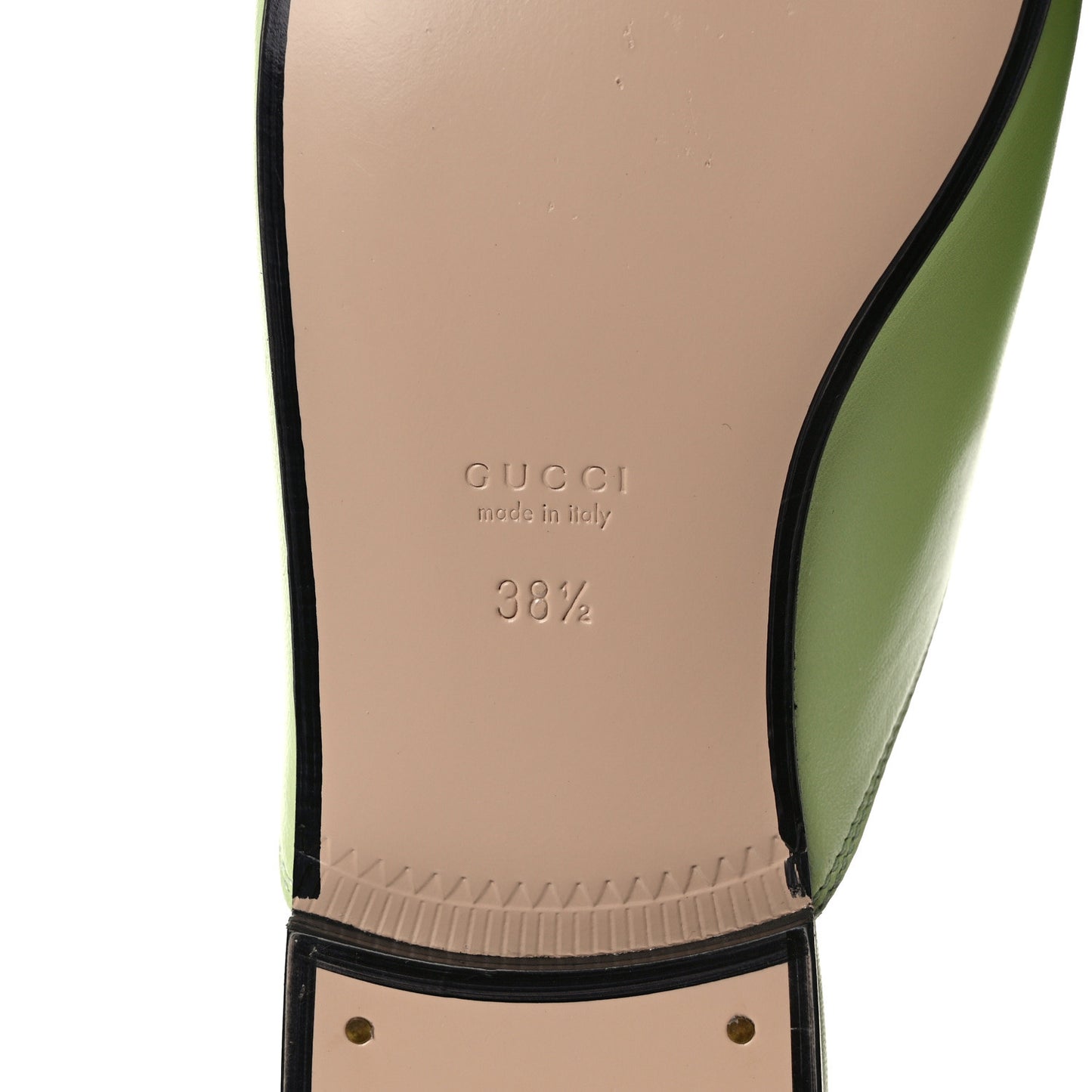 Malaga Kid Womens Princetown Slippers 38.5 Pistachio Green
