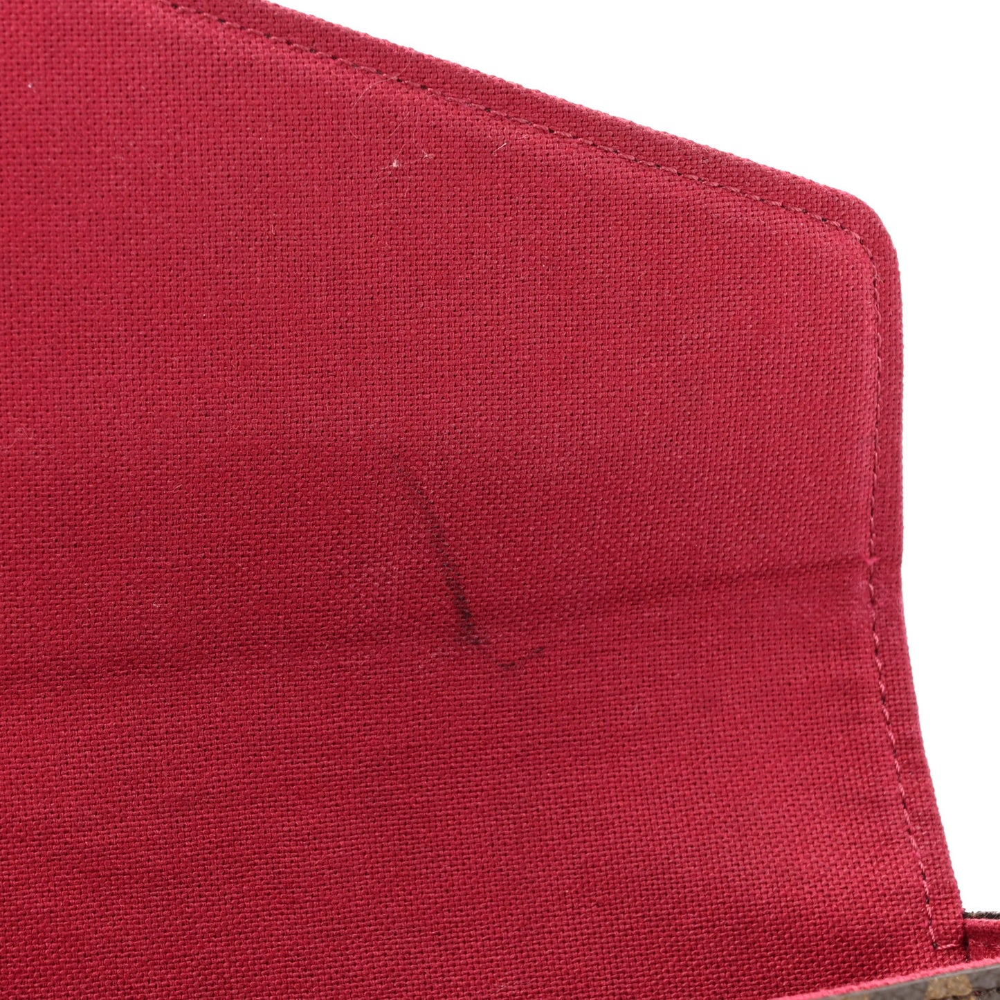 Monogram Pochette Felicie Chain Wallet Fuchsia