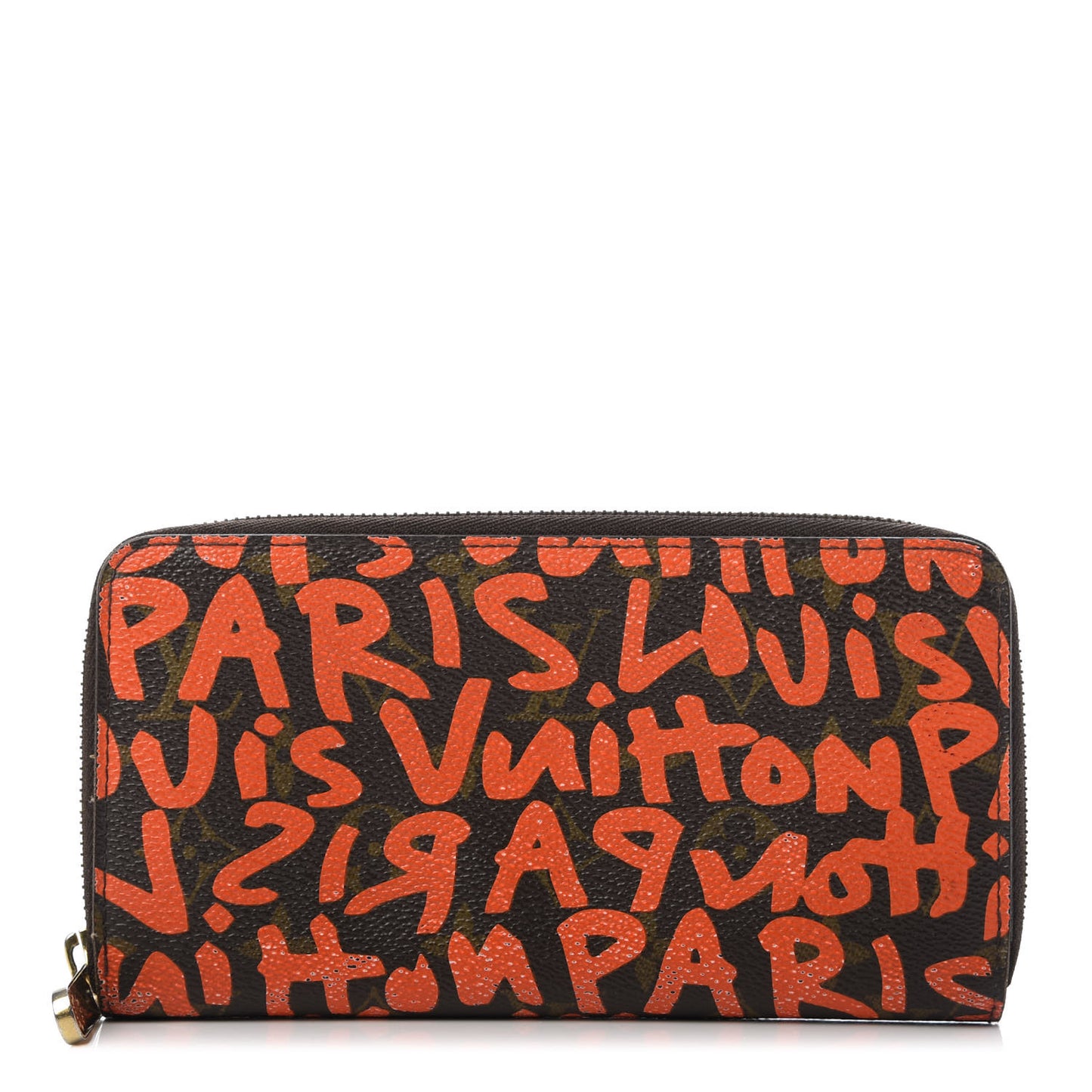 Monogram Graffiti Zippy Wallet Orange