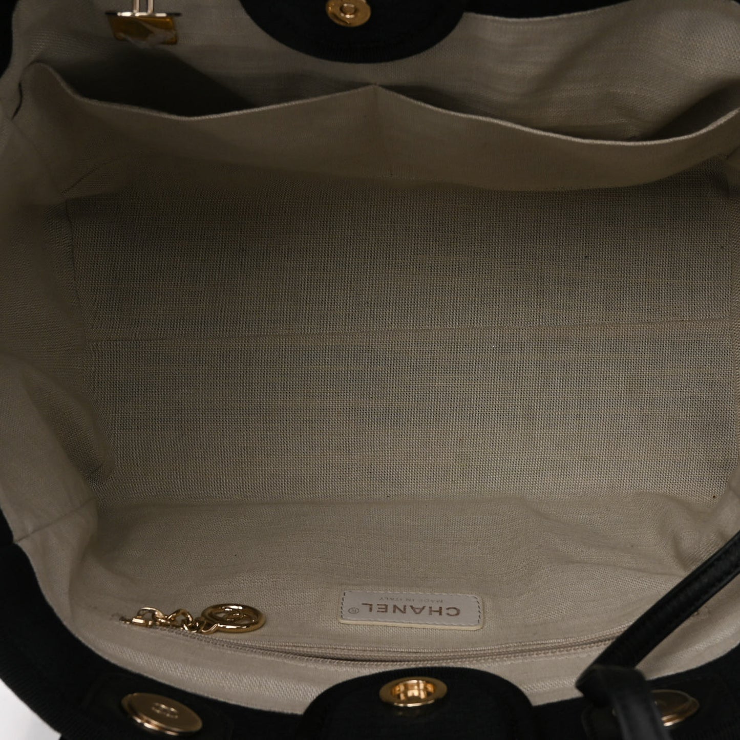 Mixed Fibers Small Deauville Tote Black