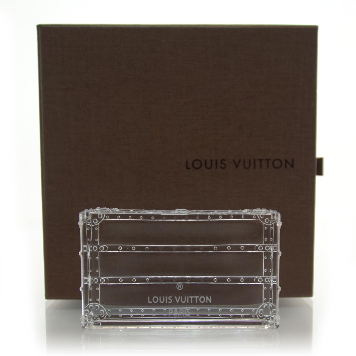 Louis Vuitton Crystal Trunk Paperweight 35842 – FASHIONPHILE