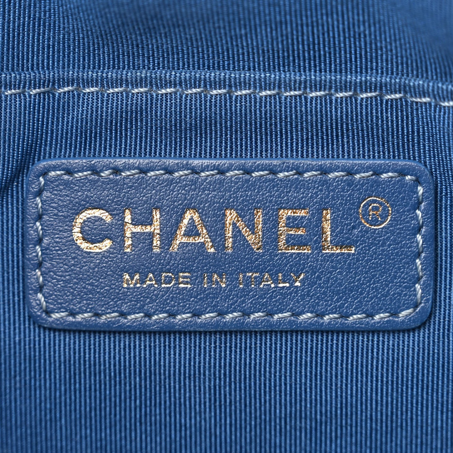 Lambskin Quilted Bi Waist Bag Fanny Pack Blue