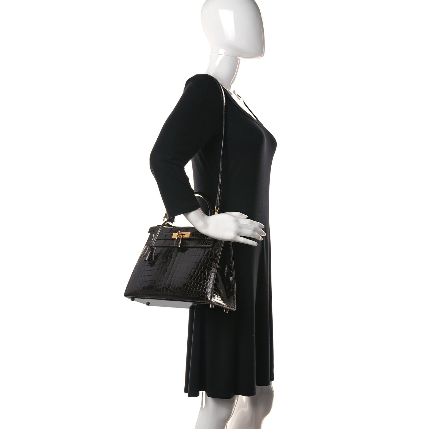 Shiny Niloticus Crocodile Kelly Sellier 28 Macassar