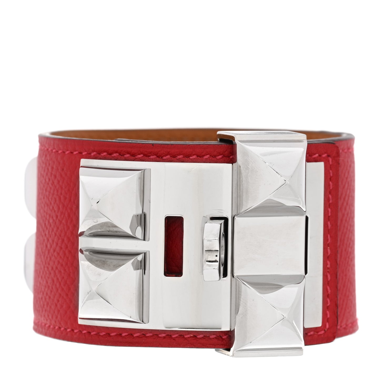 Epsom Collier de Chien CDC Bracelet L Rouge Casaque