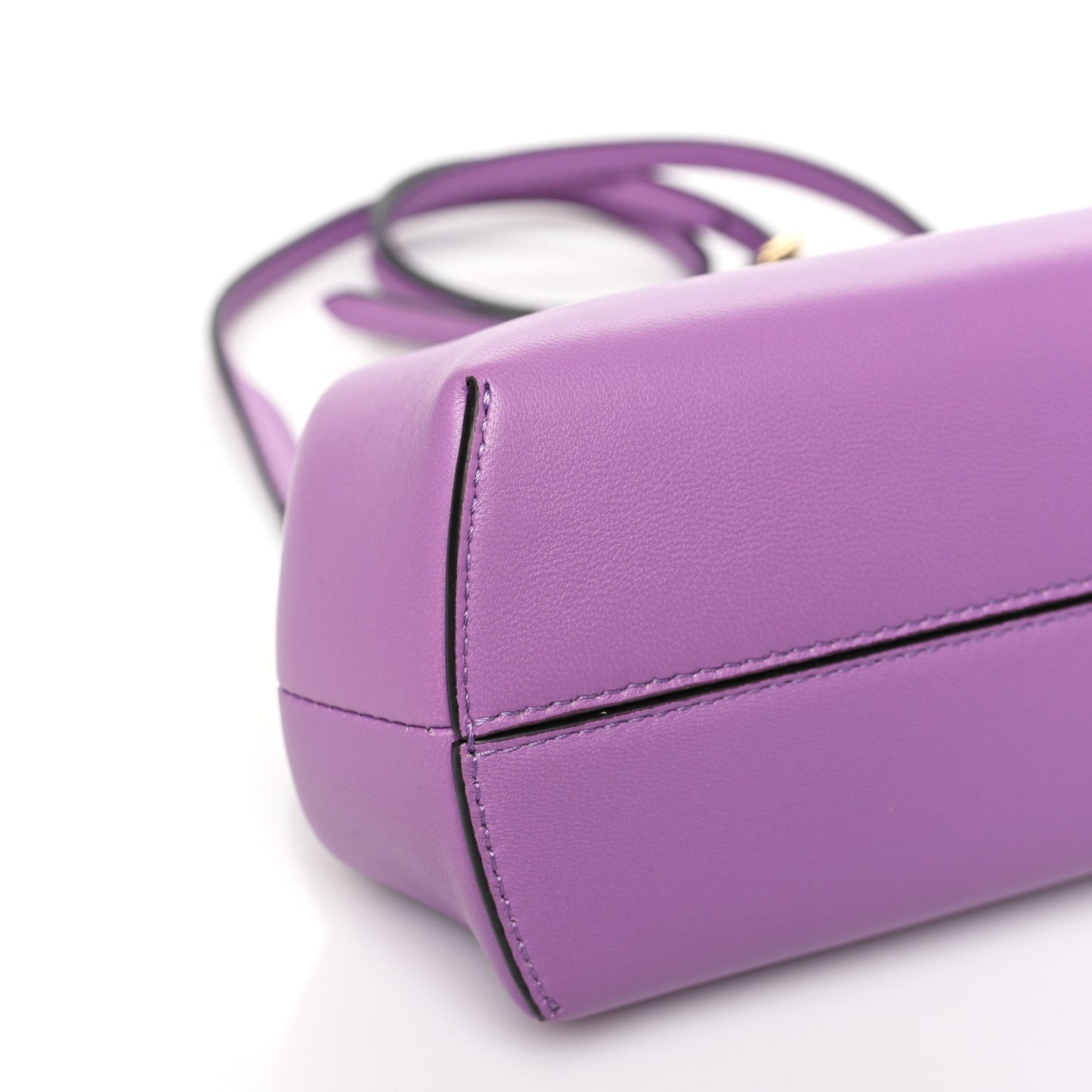 Shiny Nappa Small Fendi First Agapanto