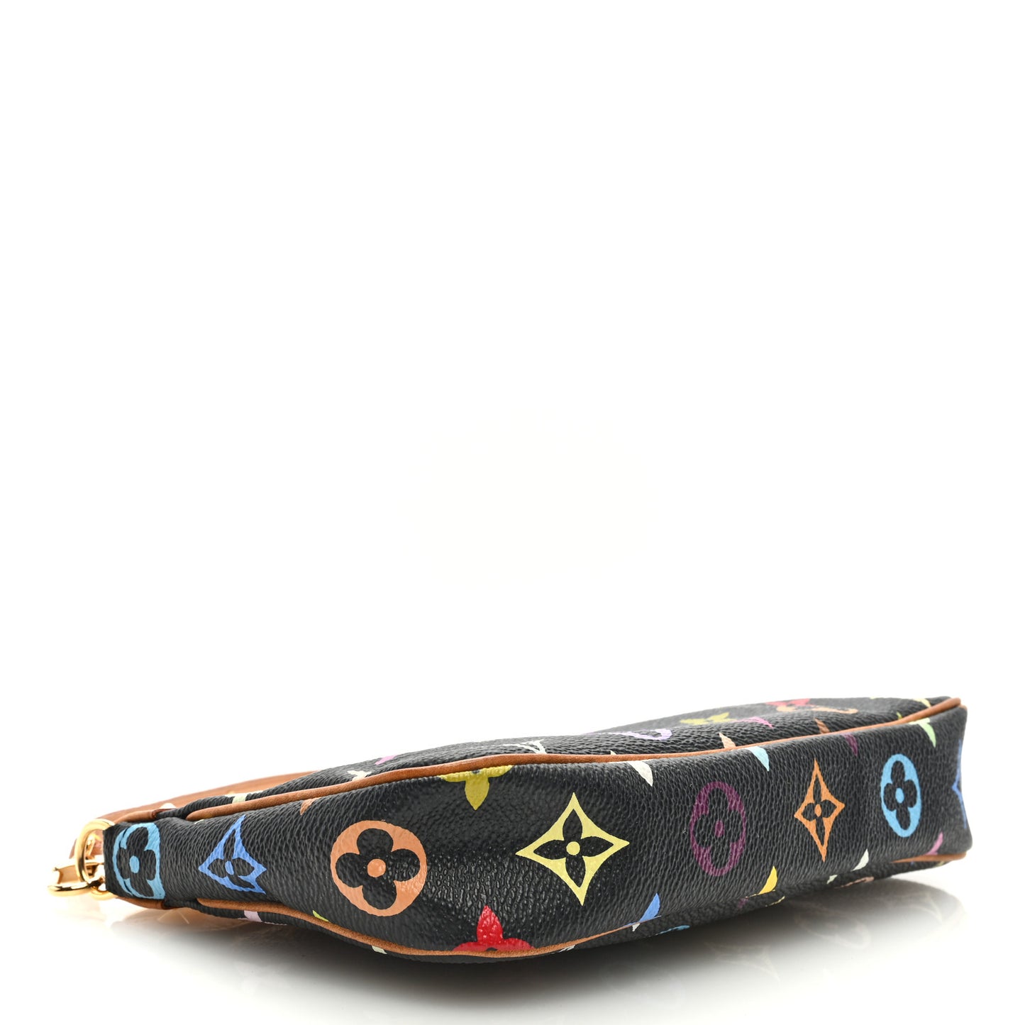 Monogram Multicolor Pochette Accessories Black