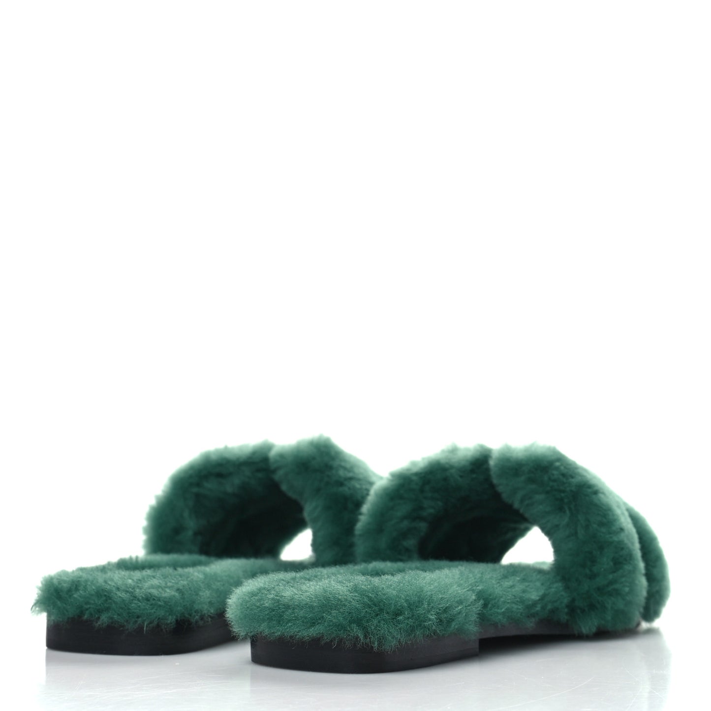 Woolskin Oran Sandals 36 Vert Anglais
