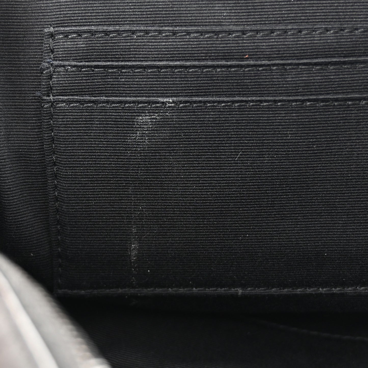 Calfskin Crocodile Embossed Monogram Belt Bag Black