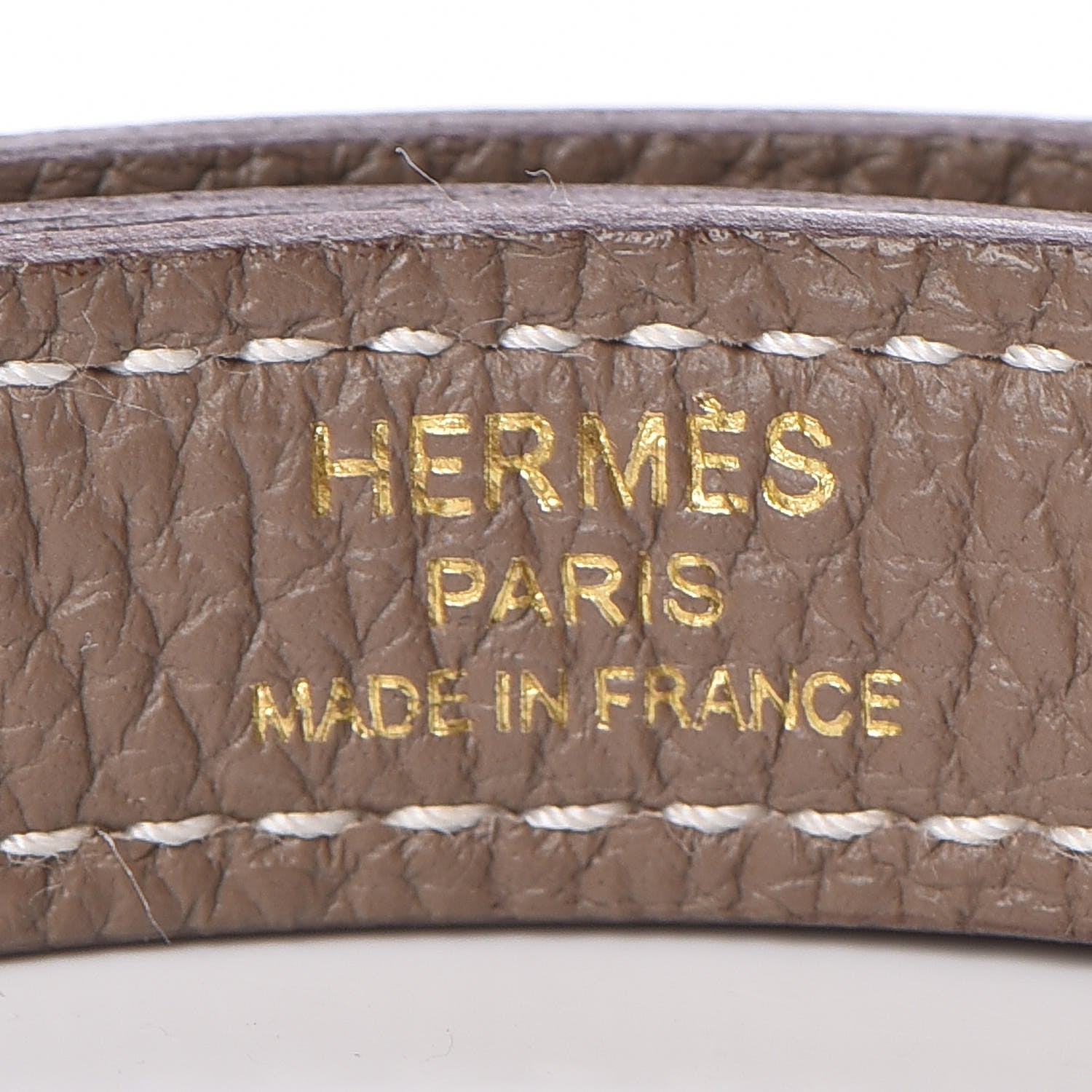 Hermes Togo Kelly Retourne 32 Etoupe 33 of 36