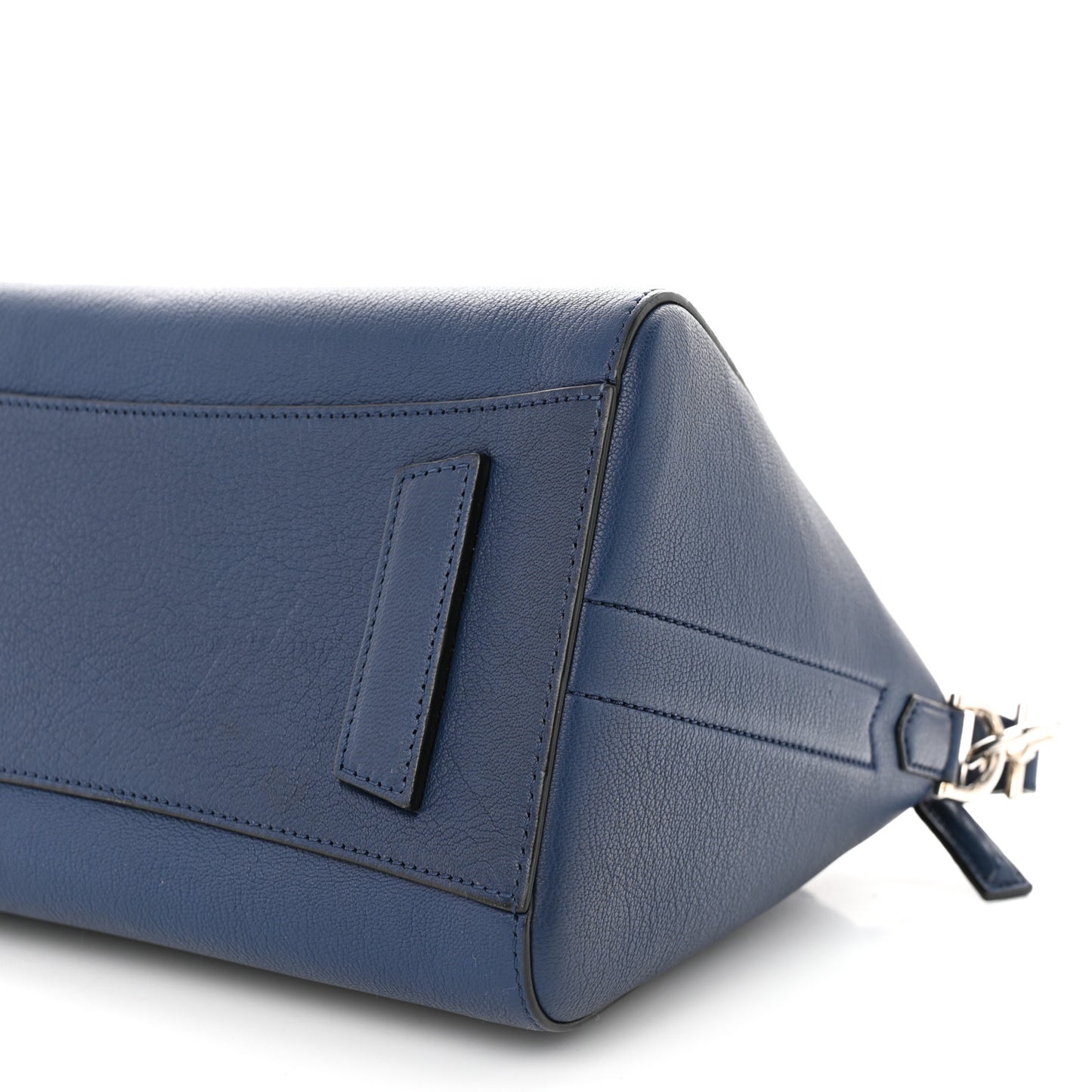 Sugar Goatskin Small Antigona Navy