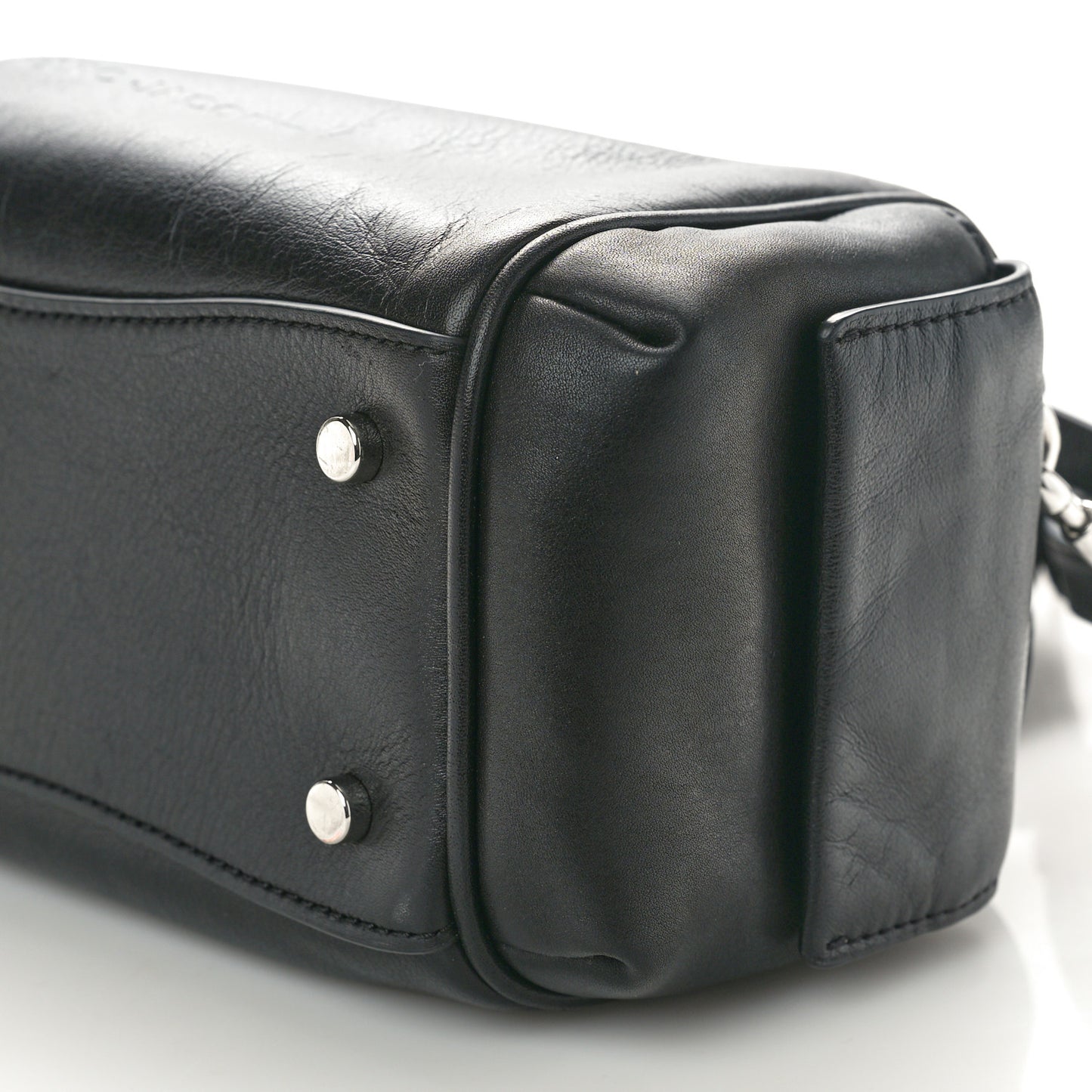 Mini Pushlock Satchel Black