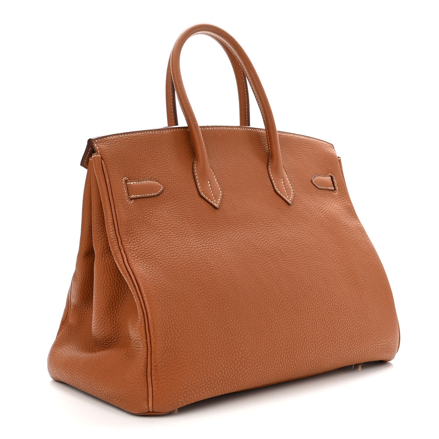 Taurillon Clemence Birkin 35 Gold