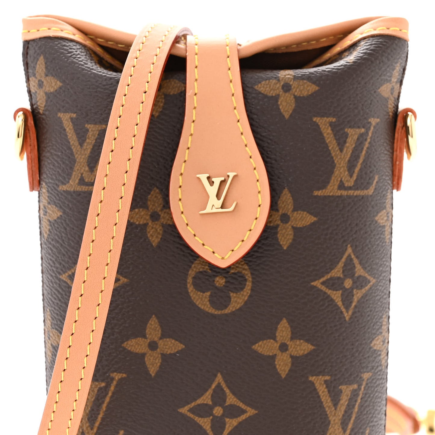 Monogram Fold Me Pouch