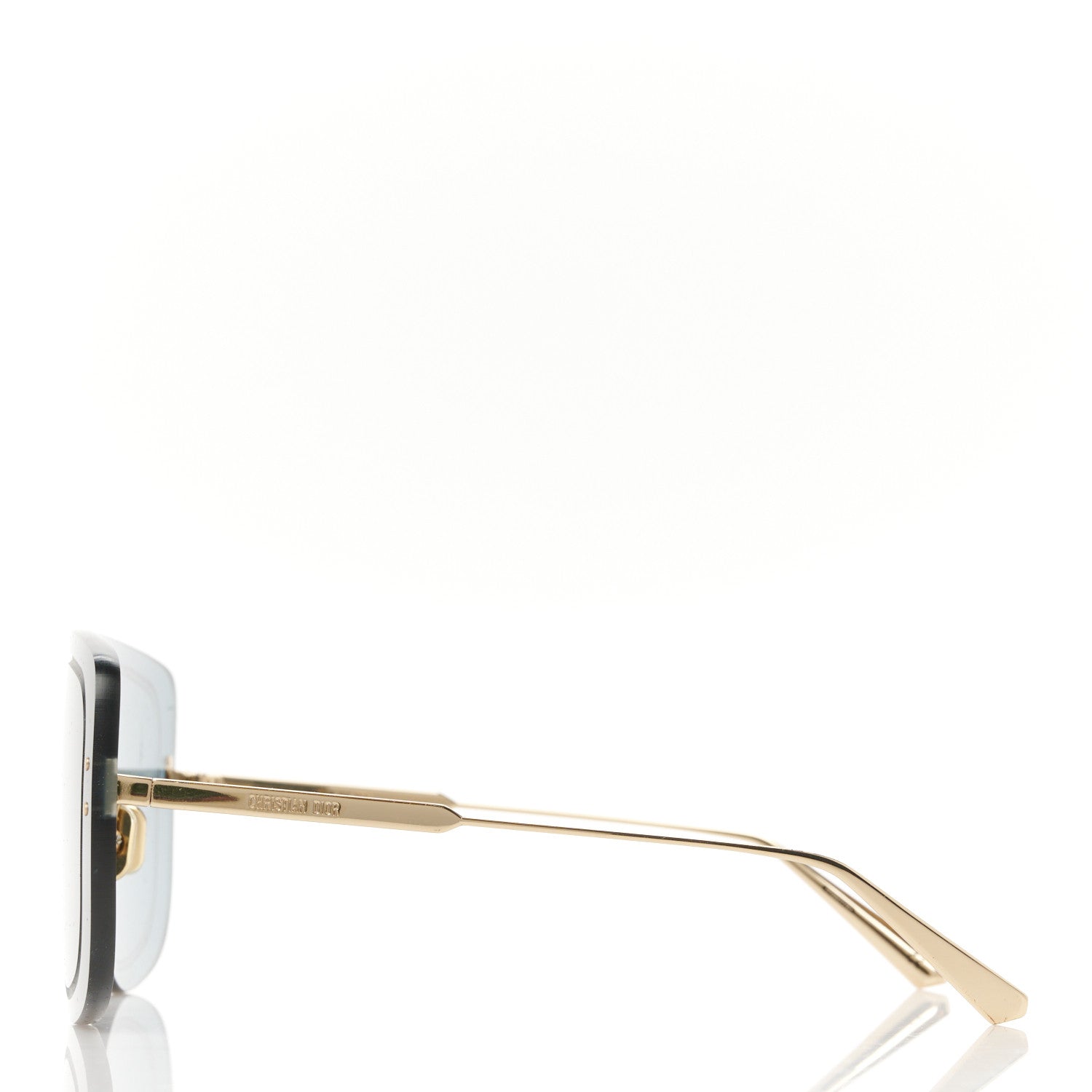 Christian Dior UltraDior Mask Sunglasses Gold Blue 3 of 9