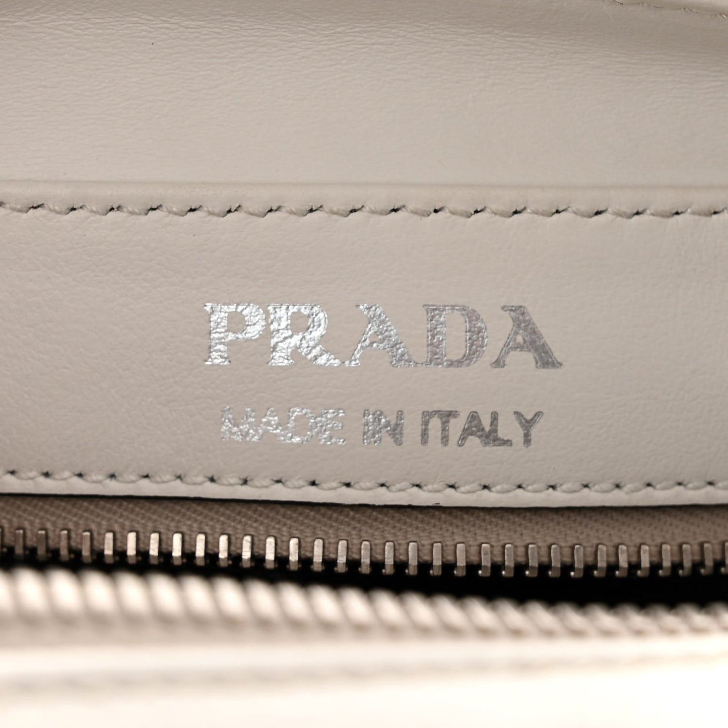 City Calf Monkey Print Camera Bag White Papaya
