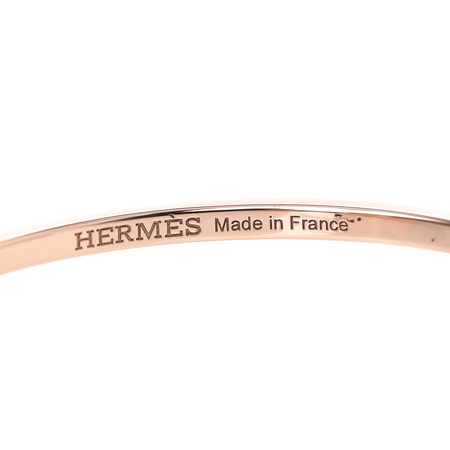 18K Rose Gold Diamond MM Chaine d'Ancre Verso Bracelet SH