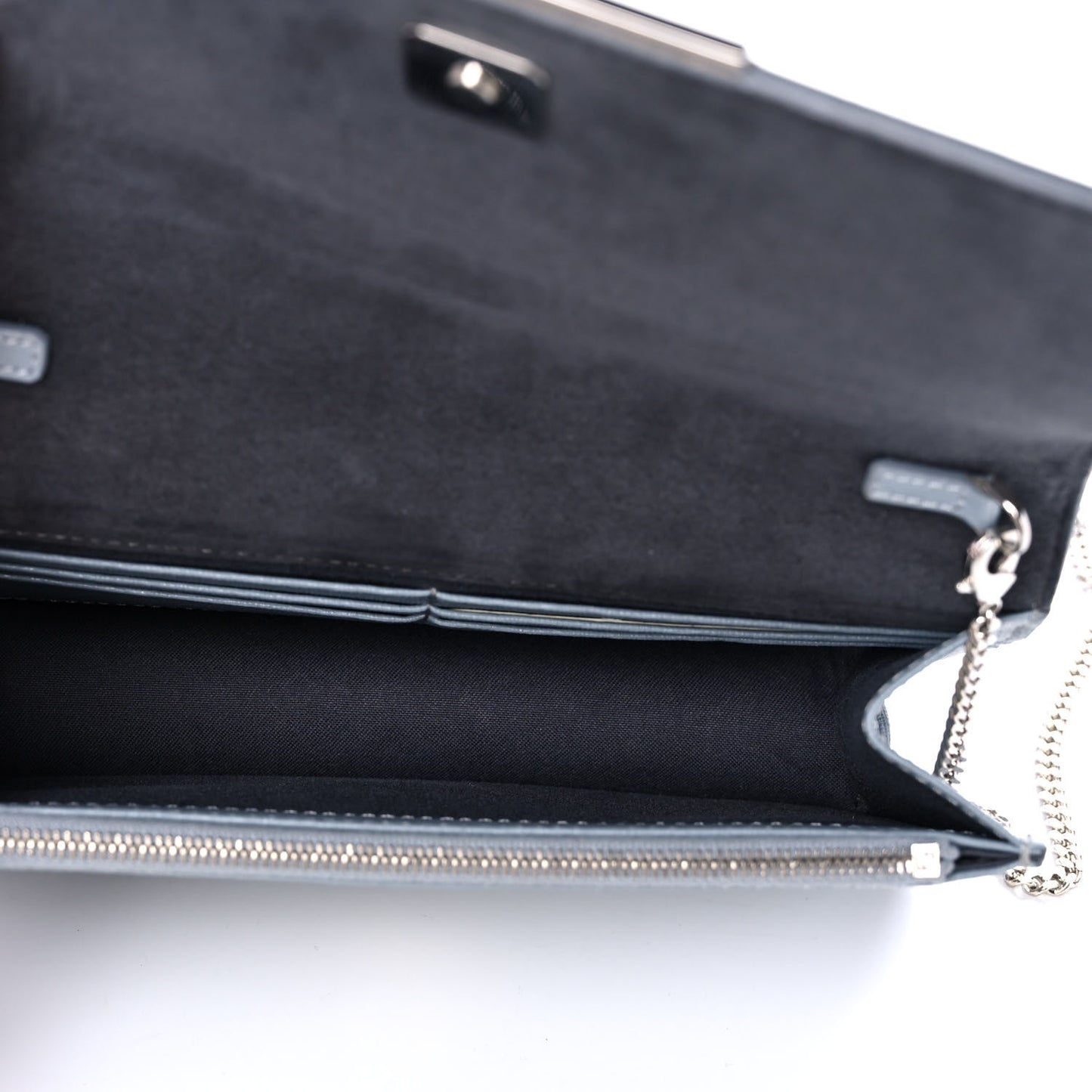 Vitello Elite Studded Hypnoteyes Tube Wallet On Chain Polvere Multicolor