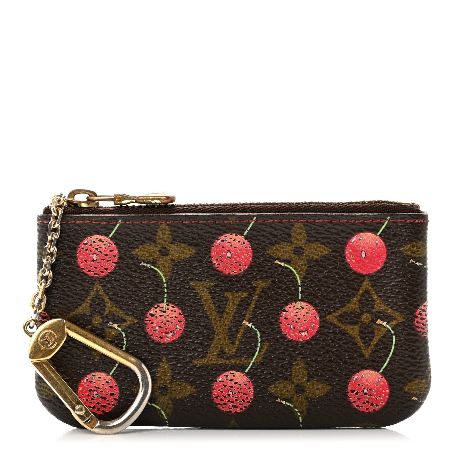 Louis Vuitton Monogram Cerises Key Pouch 1 of 6