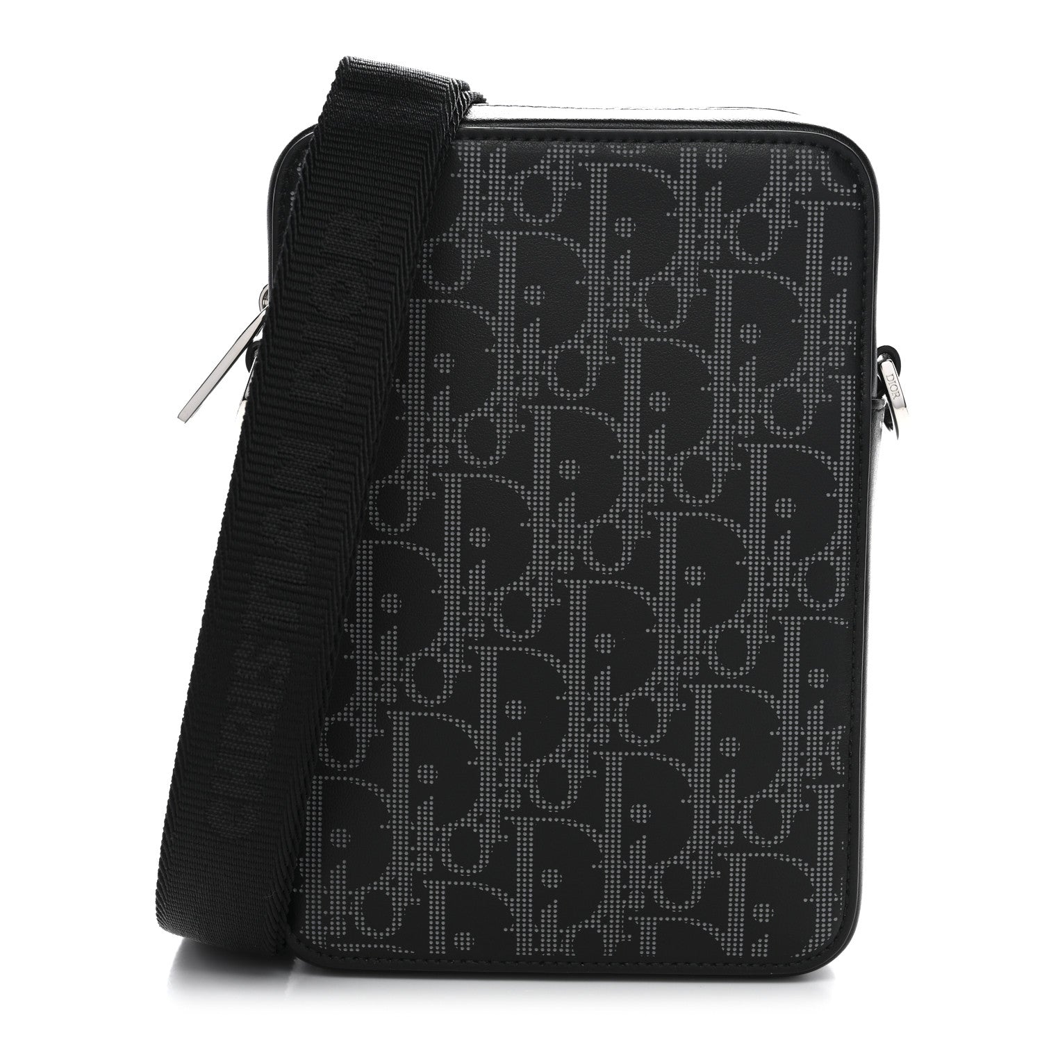 Christian Dior Calfskin Oblique Galaxy Perforated World Tour
