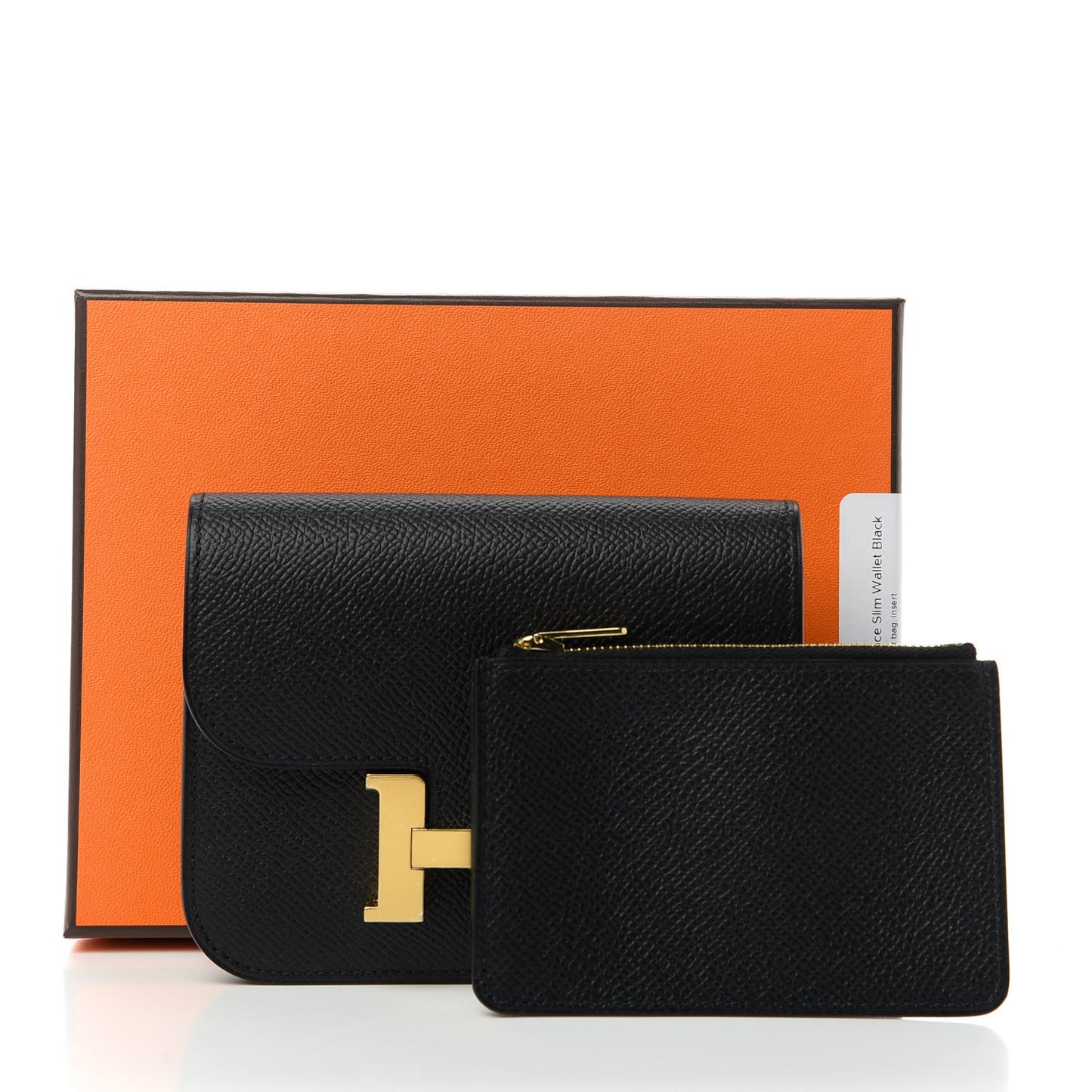 Epsom Constance Slim Wallet Black