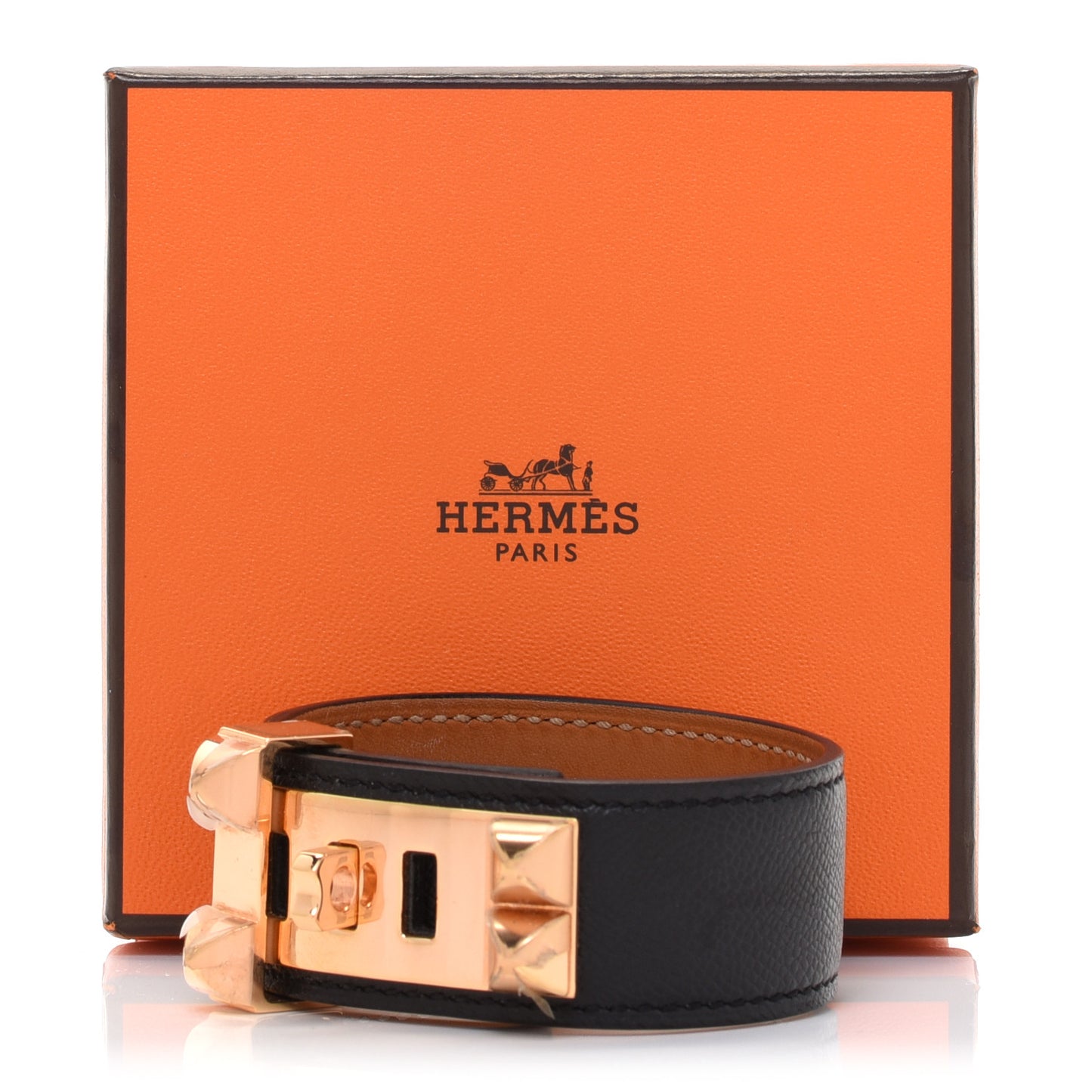 Epsom Collier de Chien CDC 24 Bracelet T2 Black