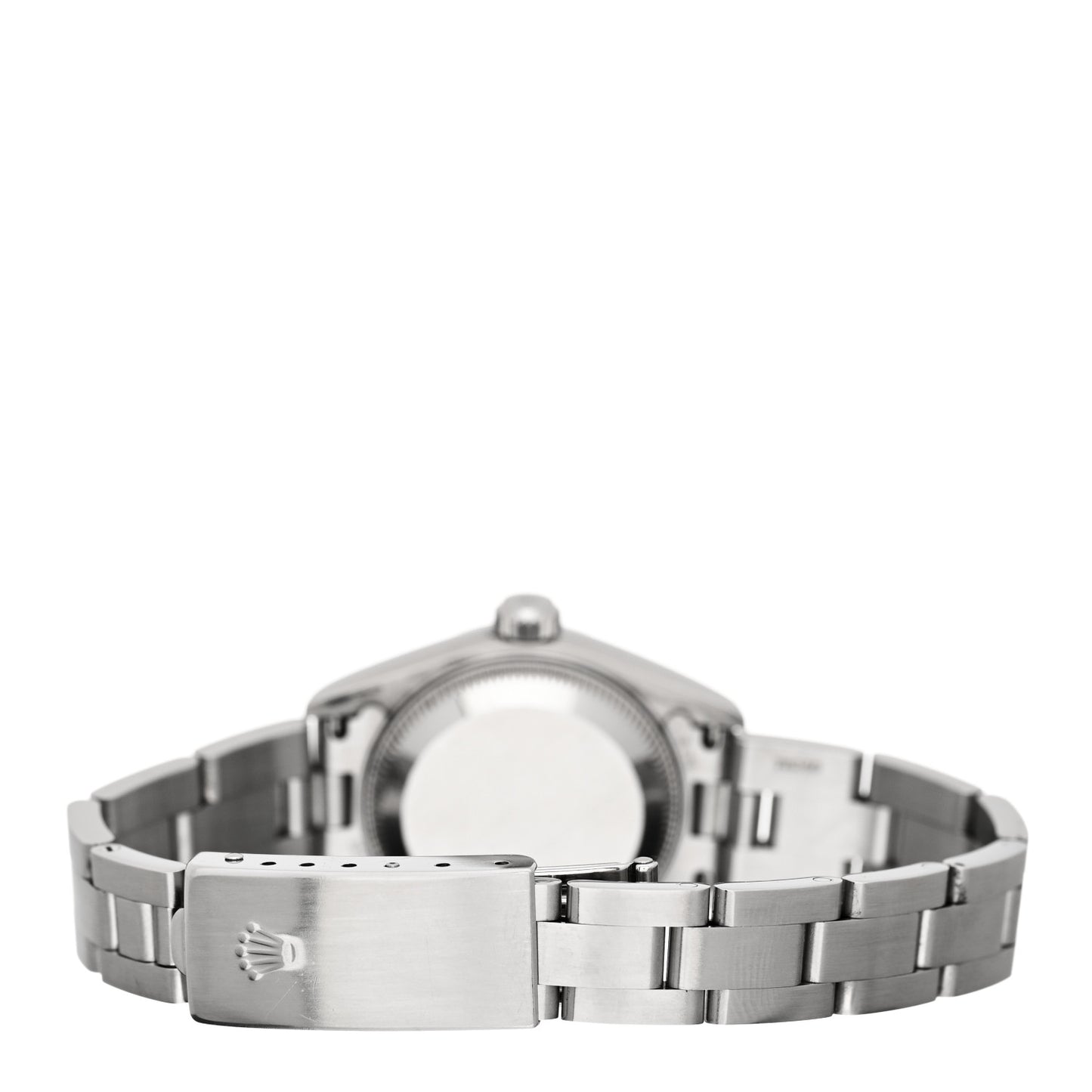 Stainless Steel 18K White Gold Diamond 26mm Oyster Perpetual Datejust Watch Silver Jubilee 79174